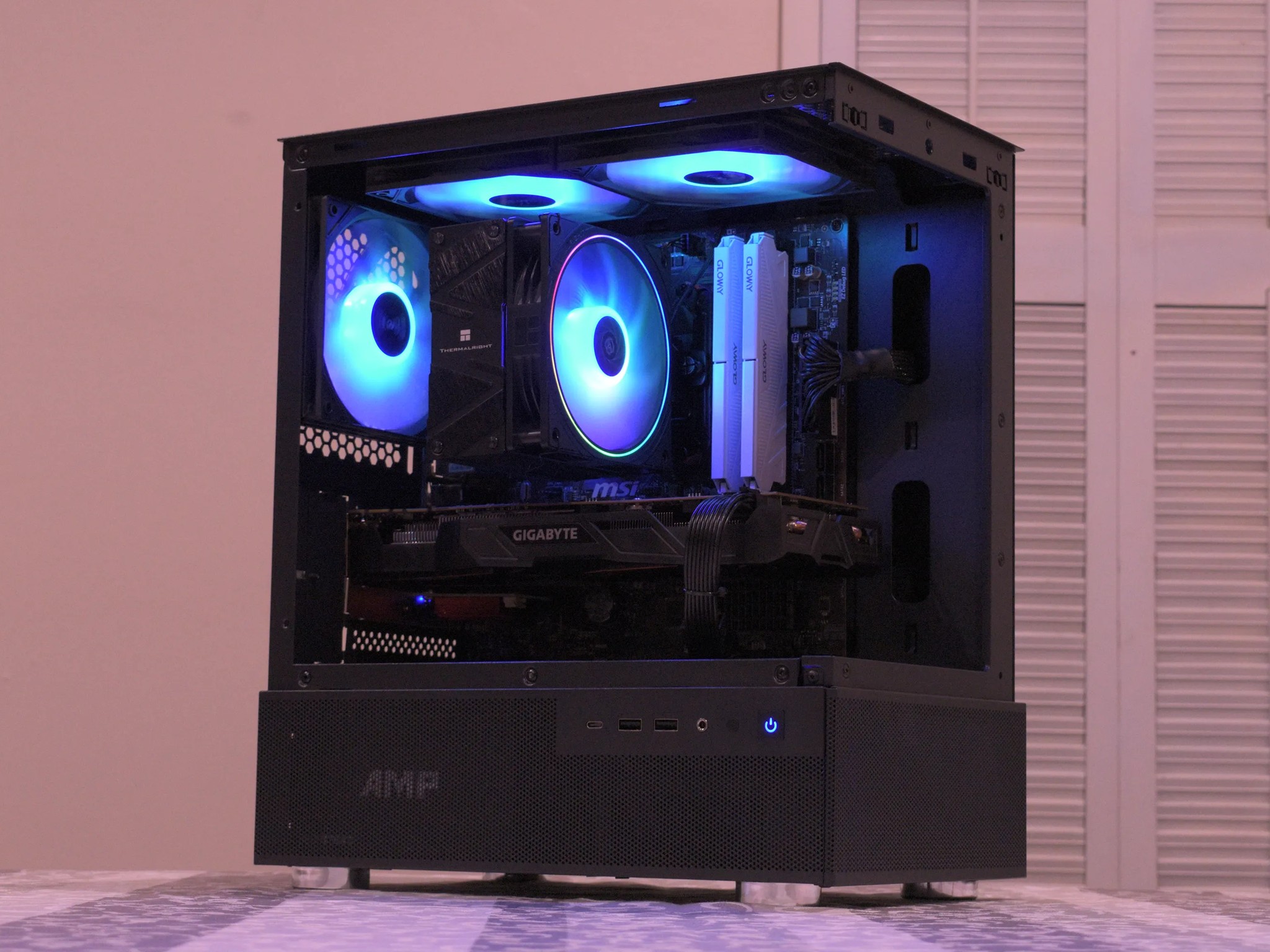 🎮Budget Gamer🎮 Ryzen 5 3600 | GTX 1070 8GB | 16GB DDR4 | 1TB nVME SSD | 1080p Black Gaming PC RGB