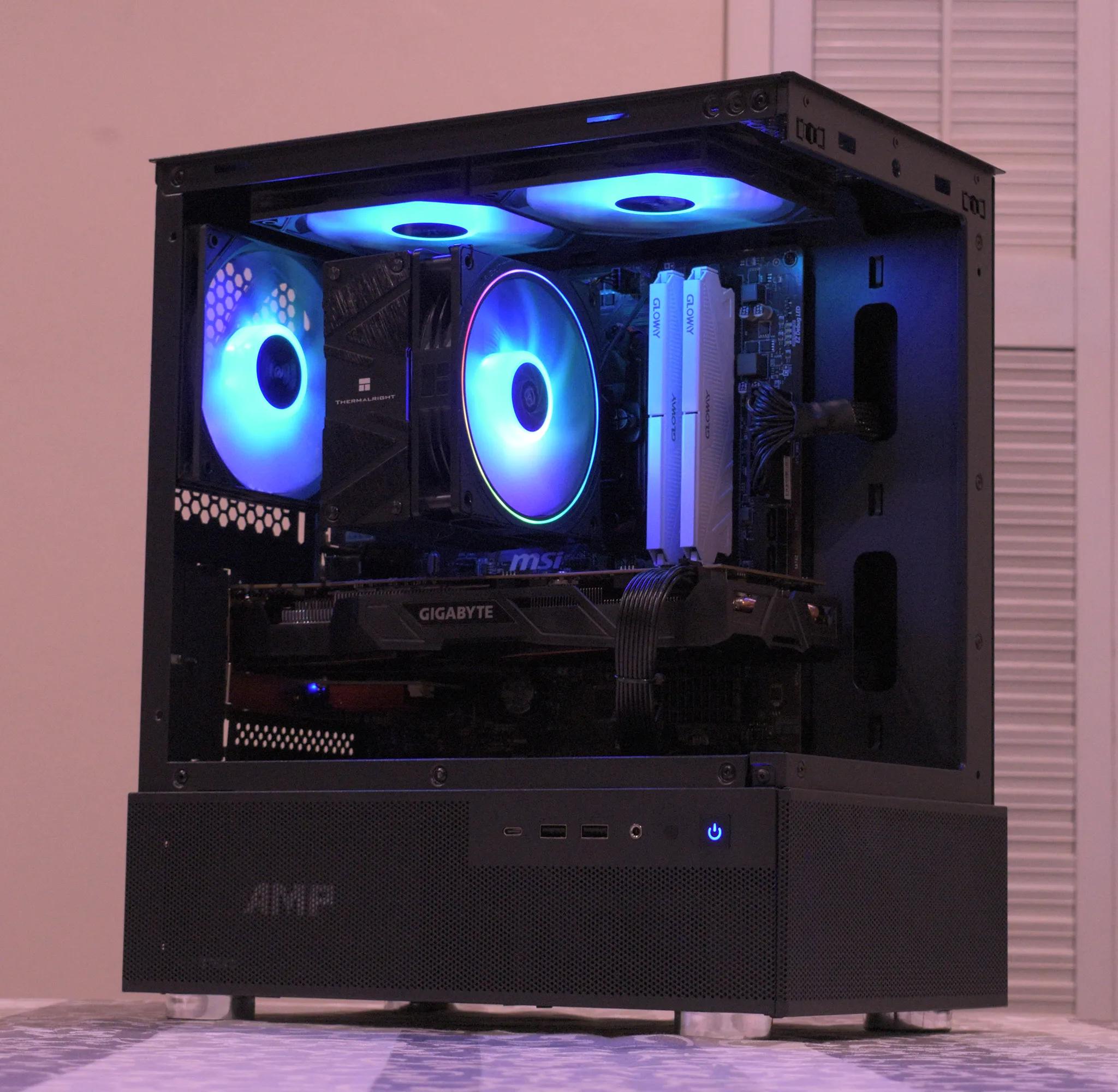🎮Budget Gamer🎮 Ryzen 5 3600 | GTX 1070 8GB | 16GB DDR4 | 1TB nVME SSD | 1080p Black Gaming PC RGB