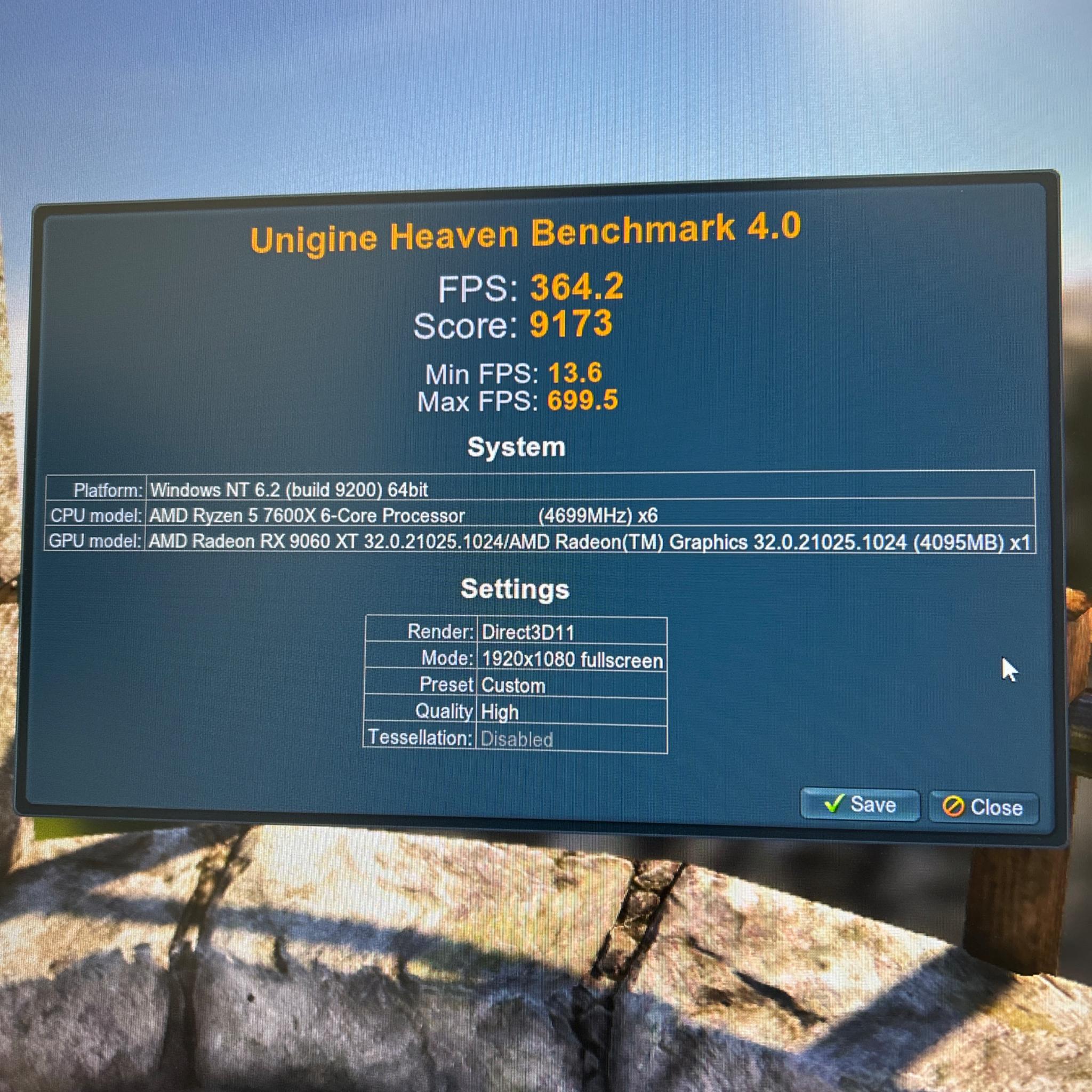 🖤Ryzen 5 7600X – RX 9060 XT 16GB -Wood - 32GB/ 1TB / 750 W Gold🐺⚙️