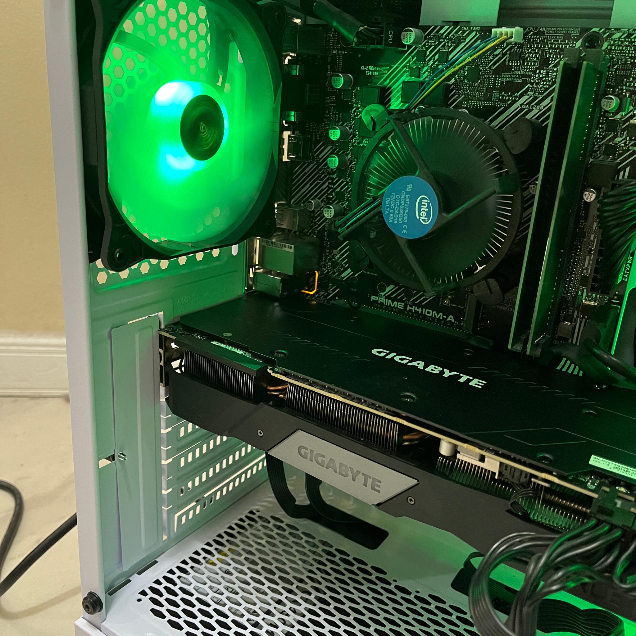 🟠🔥NVIDIA RTX 2070 Super, Intel i5-10400, 16GB RAM, 500 GB SSD, High Performance RGB Gaming PC 🖥️