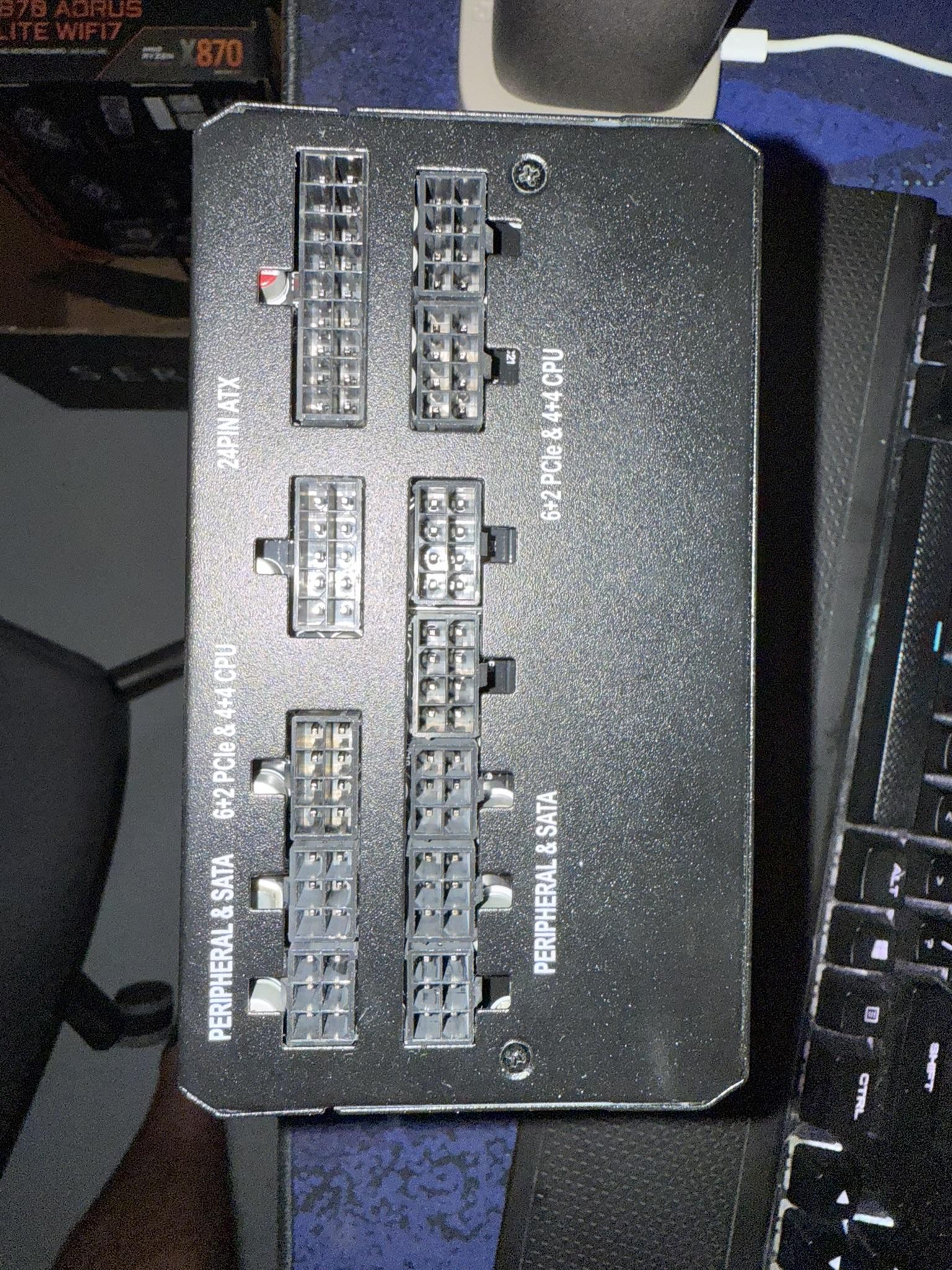 RM850x Modular Power Supply Used