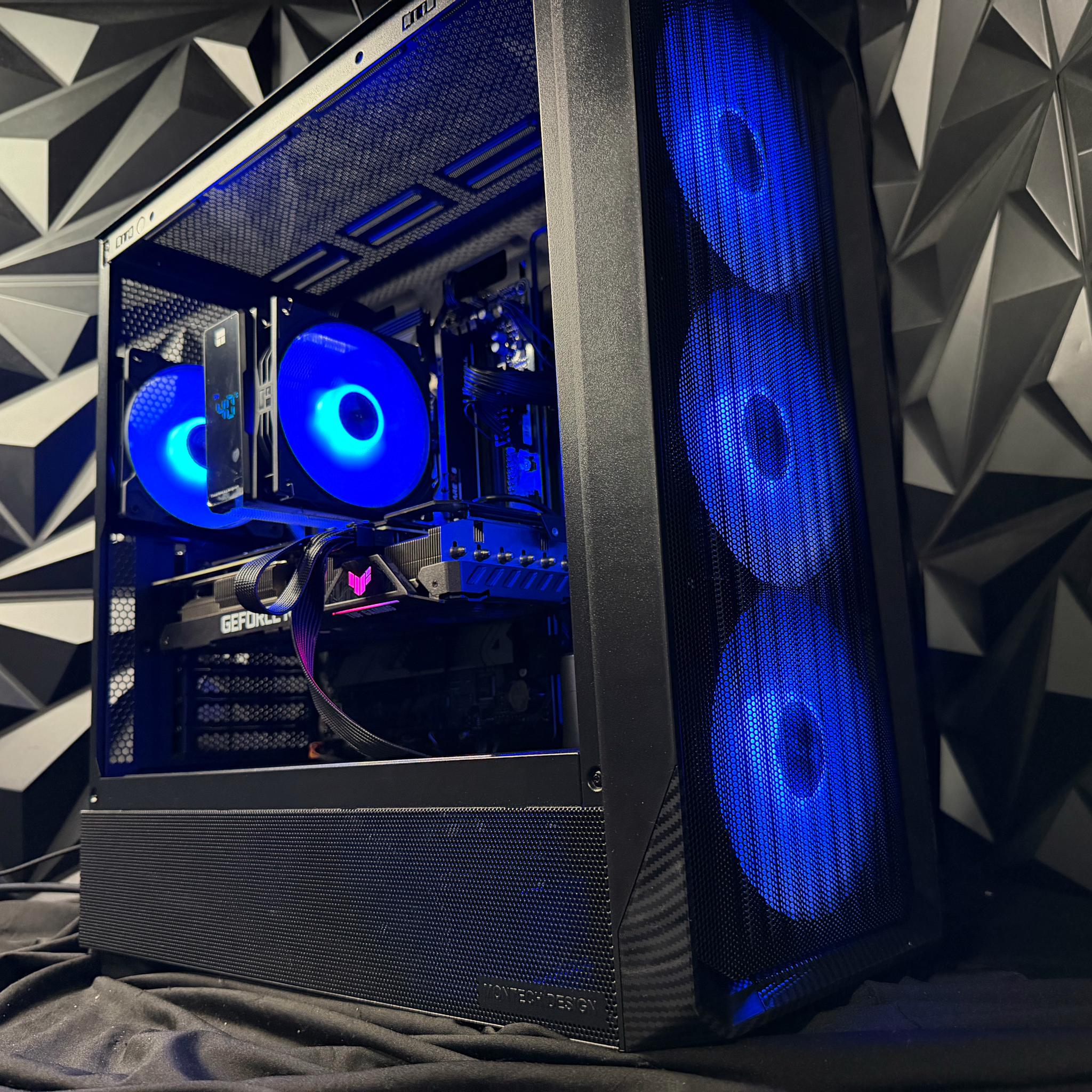 🖤🔥 BLACK CARBON 🔥🖤 Ryzen 5 7600X| RTX 3070Ti| 1 TB NVMe| 16 GB DDR5| 650W PSU