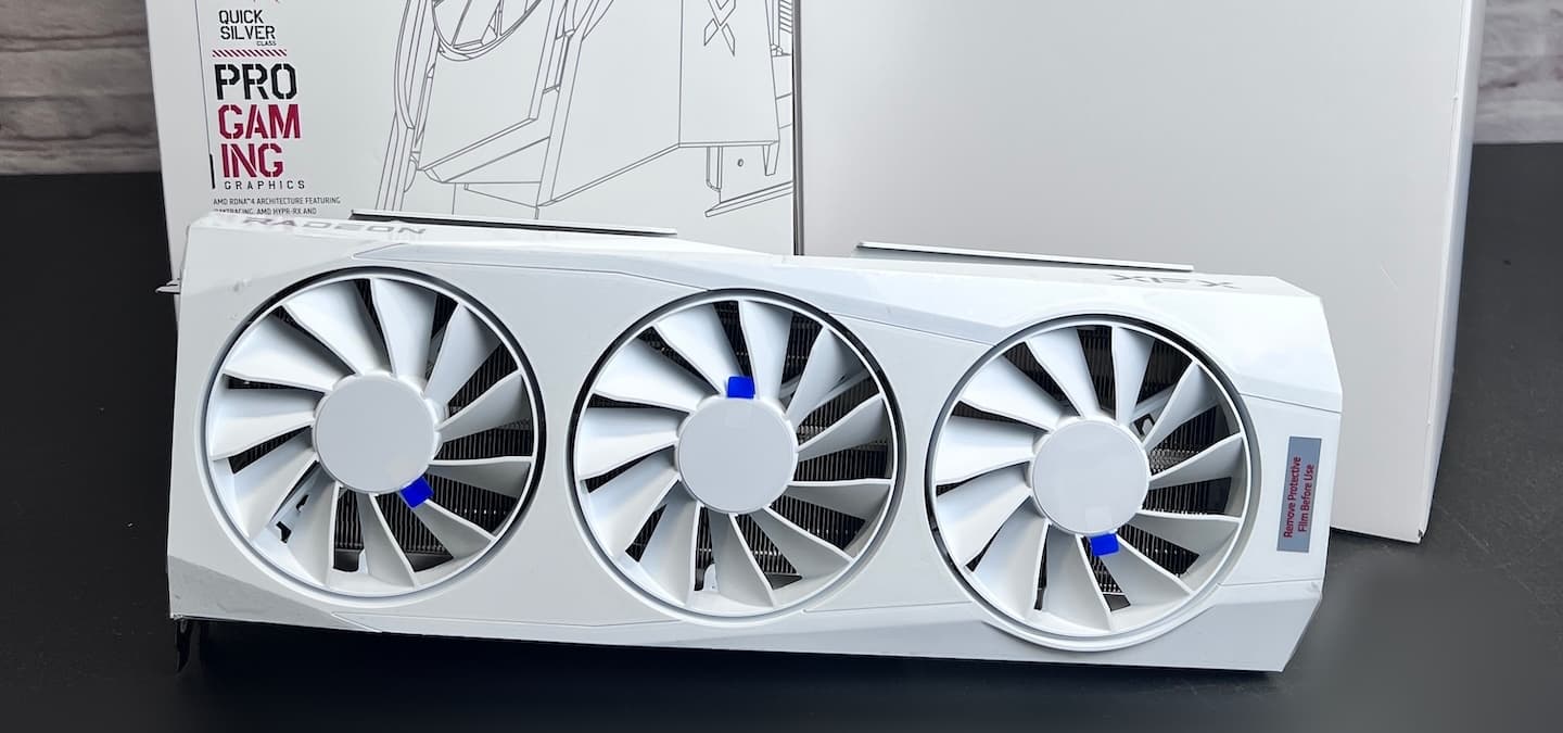 XFX Quicksilver RX 9070 XT White Pro Gaming Edition