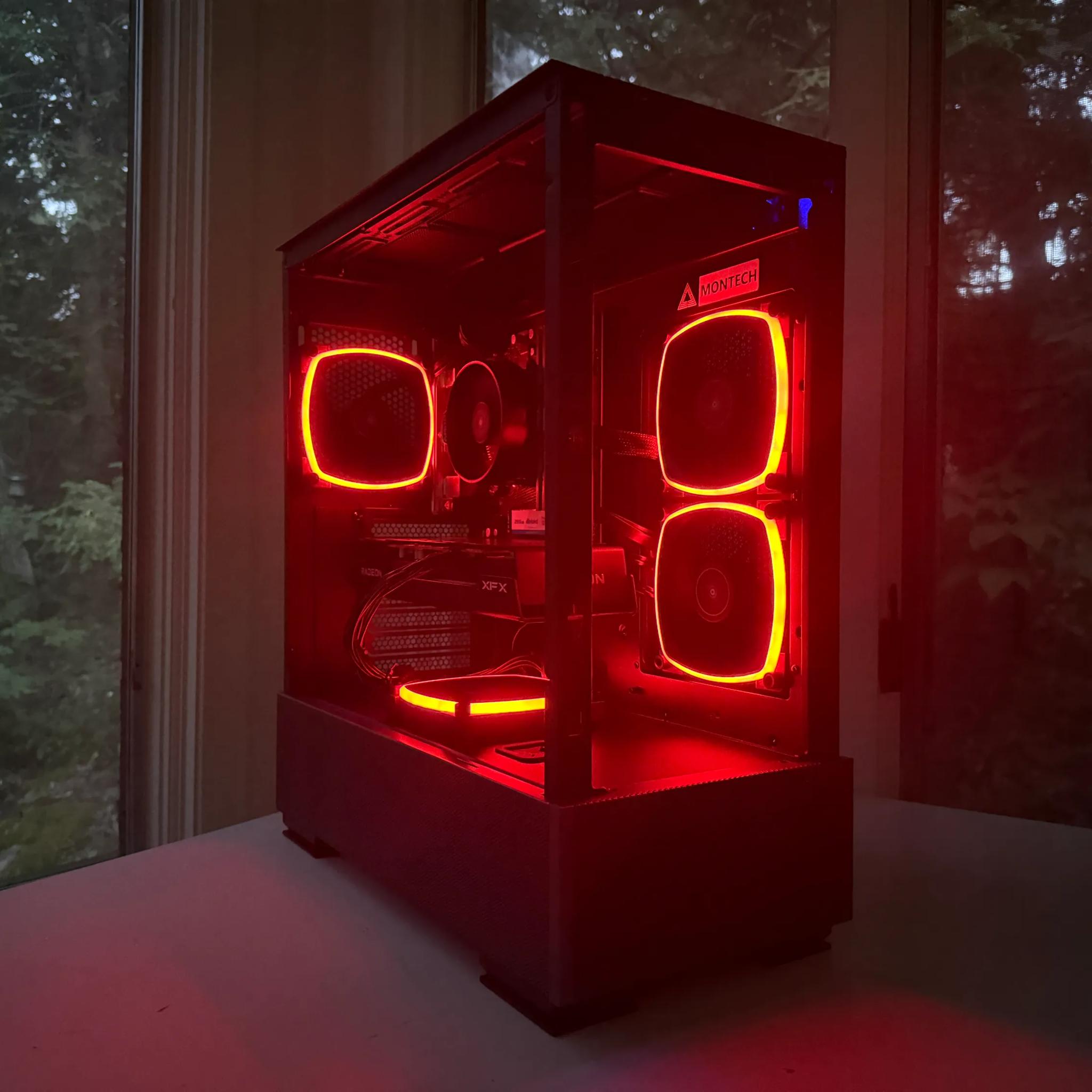 RX 6600XT / Ryzen 5 5500 | WIFI | 1TB HDD + SSD | 16GB Ram | Windows 11 Activated