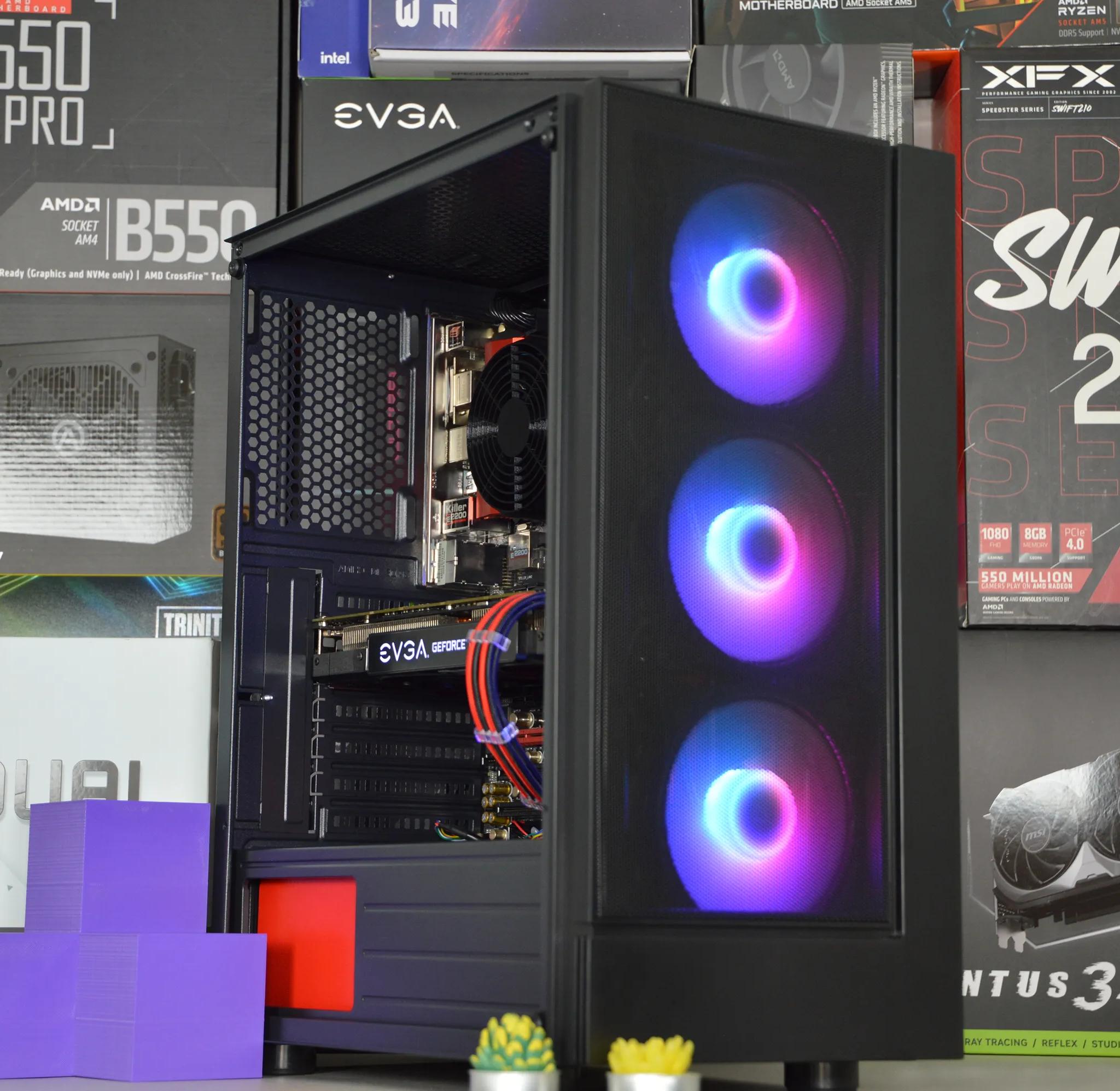 🥊🥊| GTX 1060 3GB | INTEL i5-4690K | 16GB RAM | 512GB NVME SSD | Crimson Punisher |