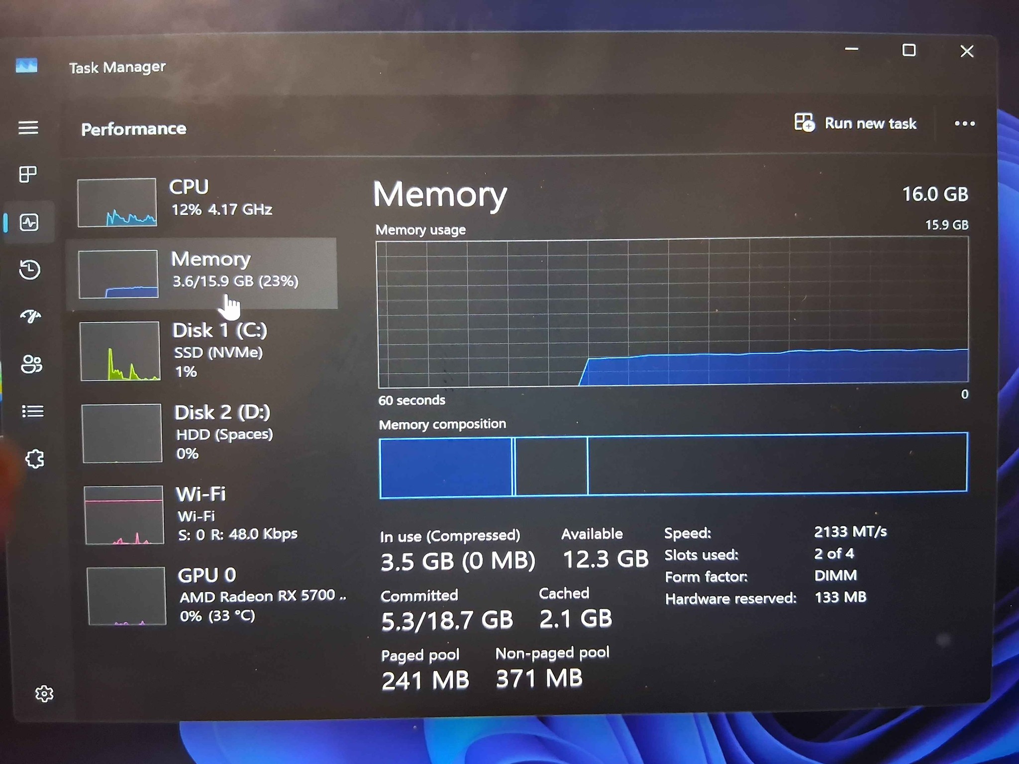 Custom Gaming PC - Ryzen 5 5500 16GB DDR4 / 2.5TB Storage / SAPPHIRE RX 5700 XT / WINDOWS 11 / WIFI