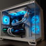 🤍AESTHETIC🤍 1440/1080p GAMING MACHINE 💚RTX 3070 💙 i5 12400f | 32GB | 1TB | WIFI