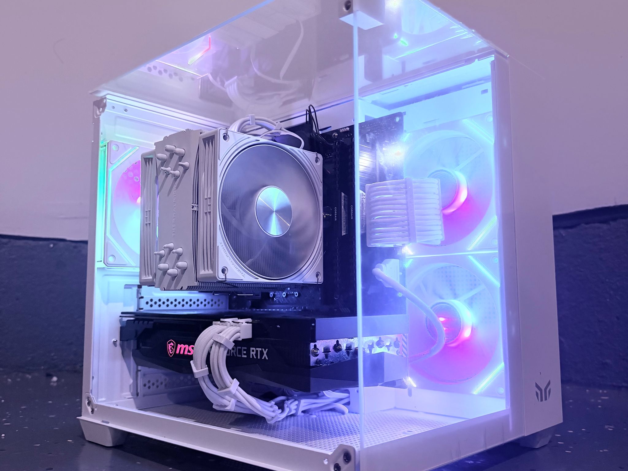 [自作PC]Ryzen7-3800X 32GB RTX3060ti 🌈