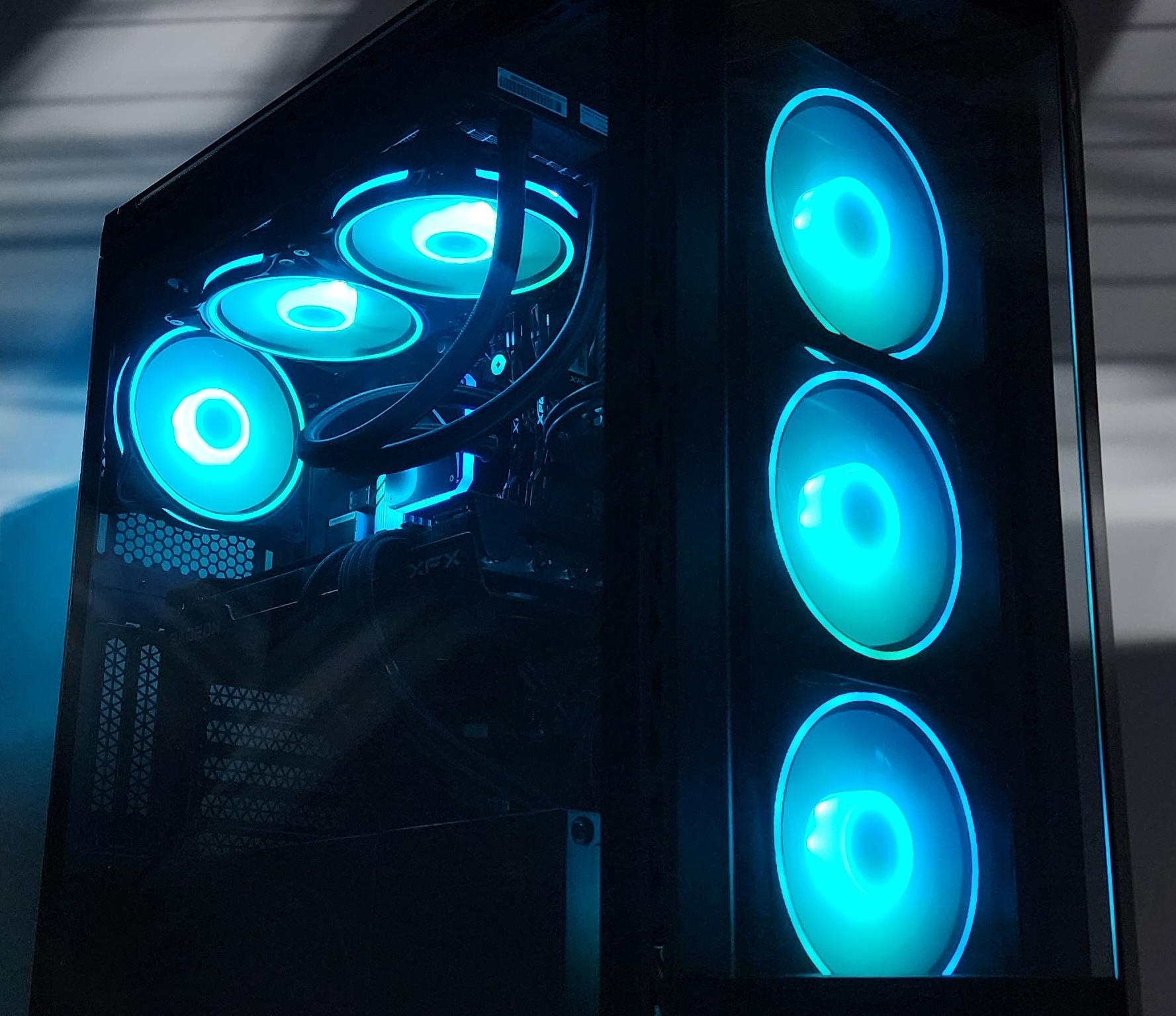Gaming PC i5-12600KF 16GB RAM 1TB SSD RX 7600 XT 16GB Windows 11 Computer