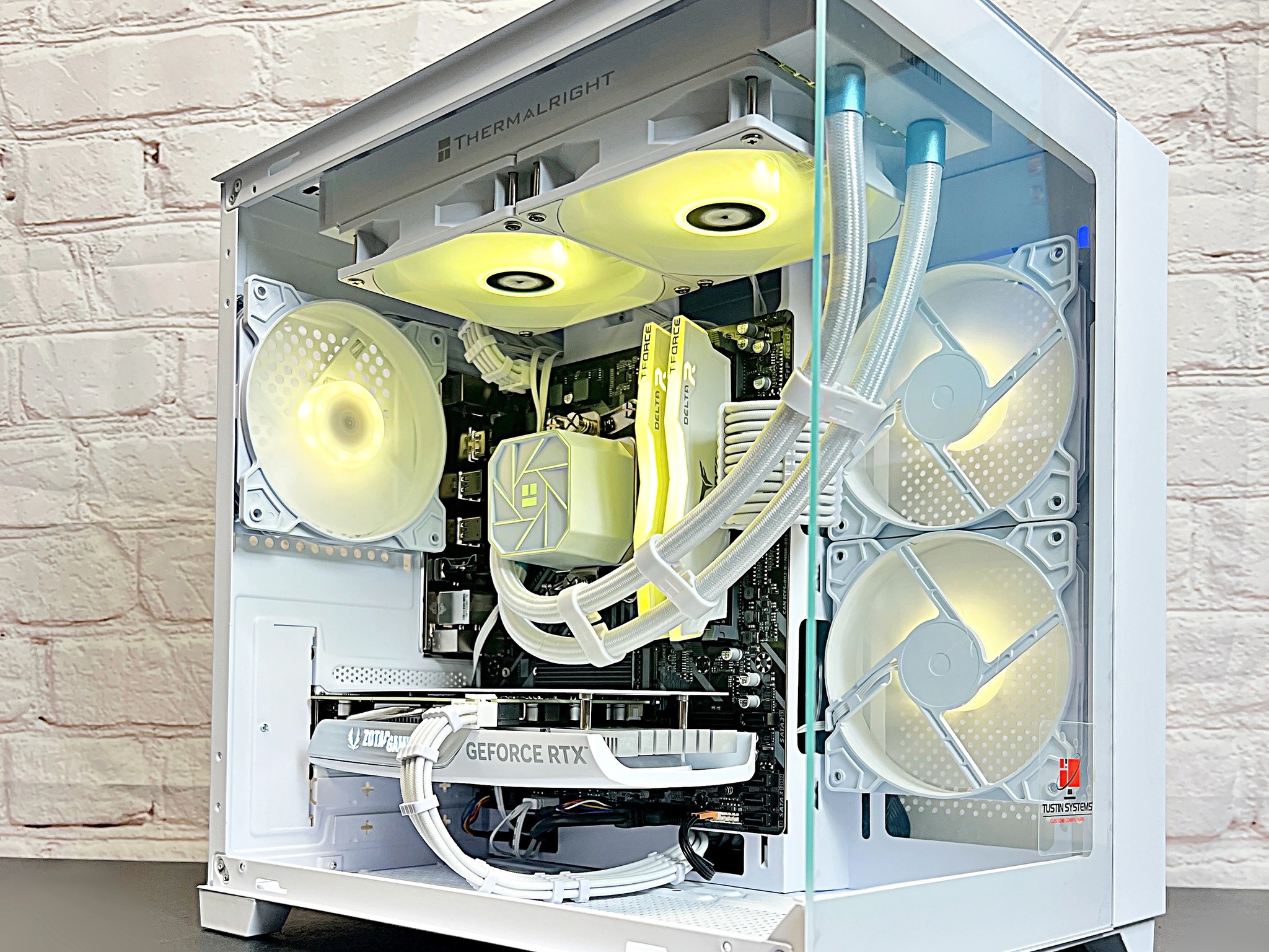 Liquid Cooled RTX 4060 Ryzen 5 5500 16GB RAM 1TB M.2 Gaming PC
