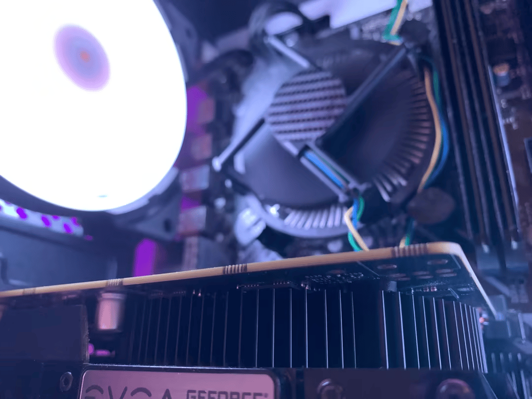 Pogoflashus || 8100/1050Ti Build
