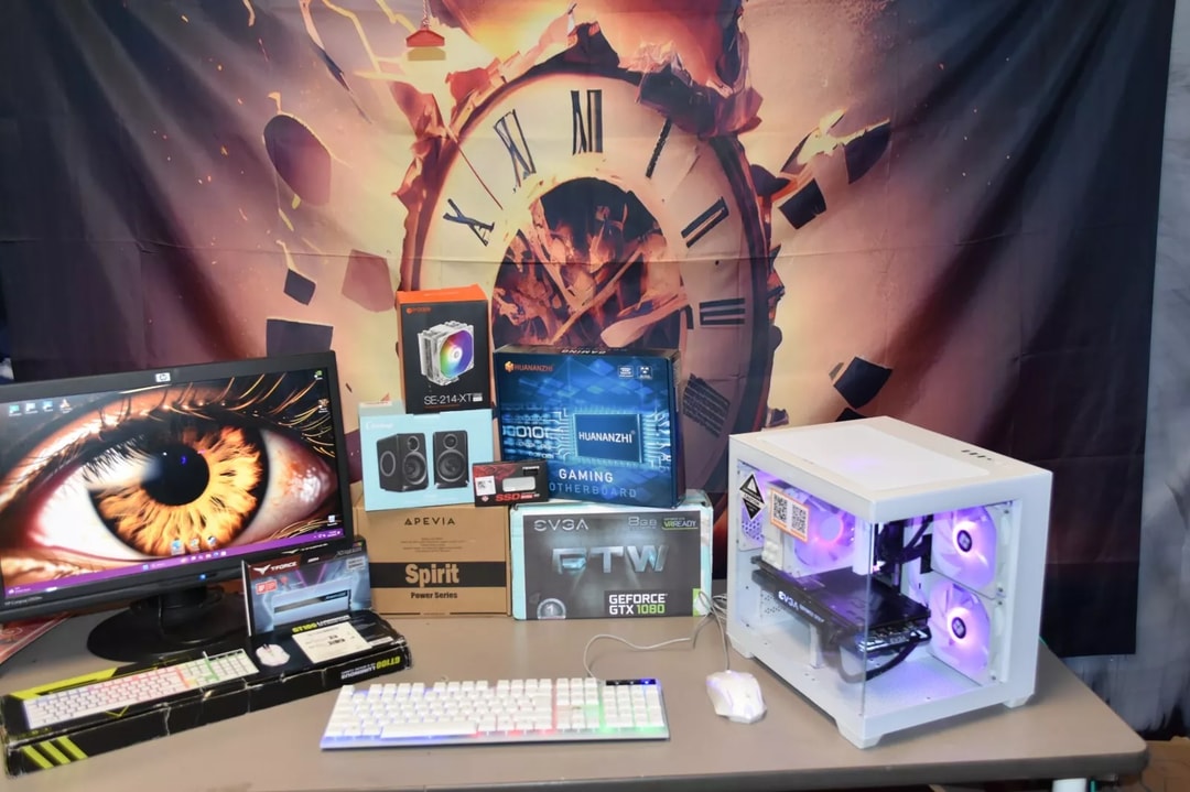 Gaming PC Intel I 5 9400F RGB 16 GBS of Ram GPU Evga G Force FTW 1080 8 ...