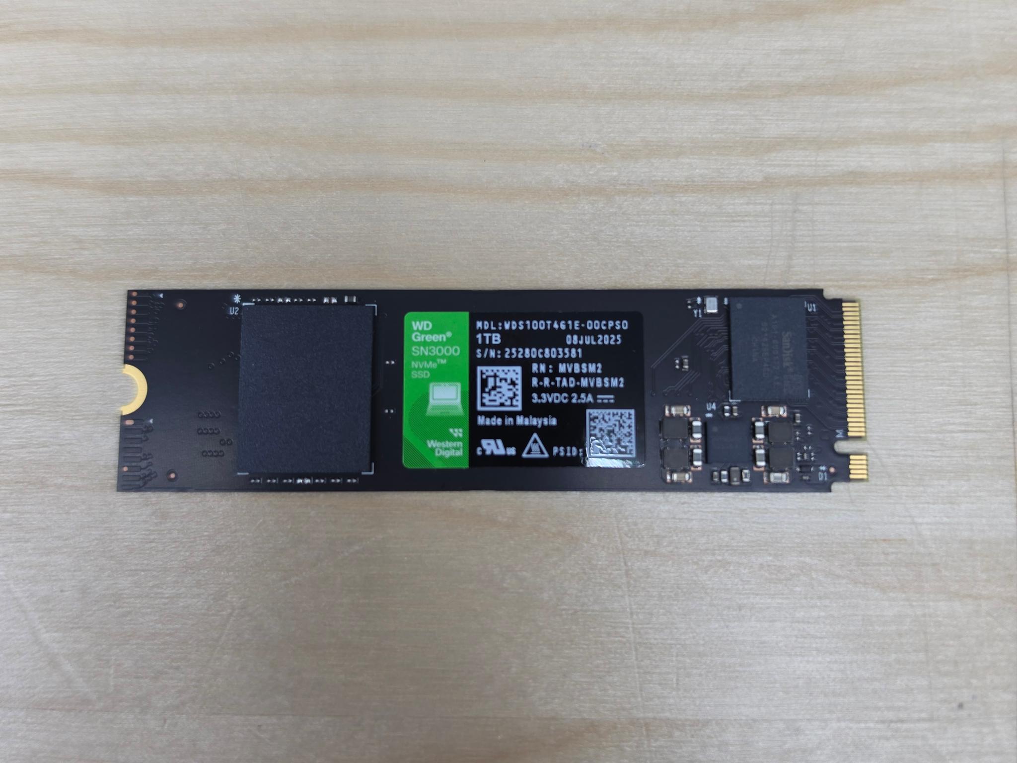 WD Green SN3000 1TB