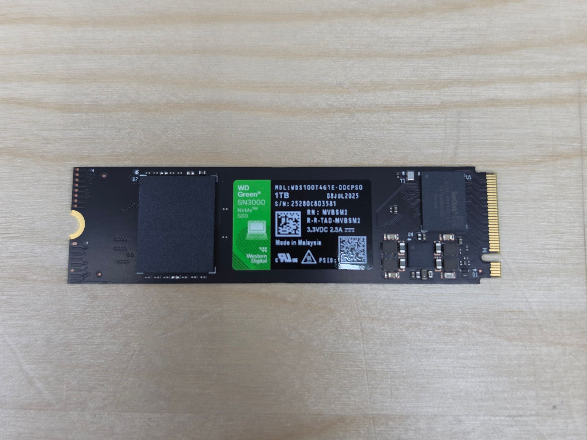 WD Green SN3000 1TB