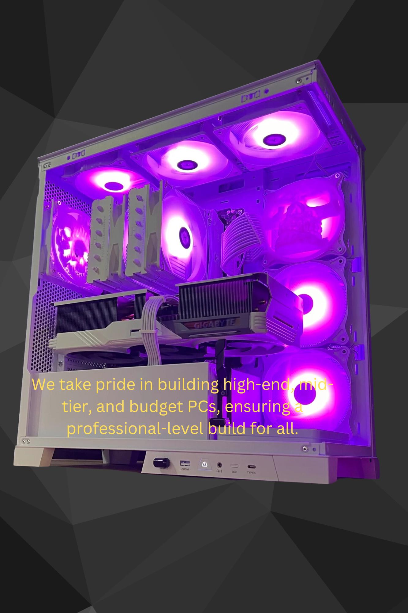 white and black 7800x3d 4080super 32g ddr5 6000mhz please read description