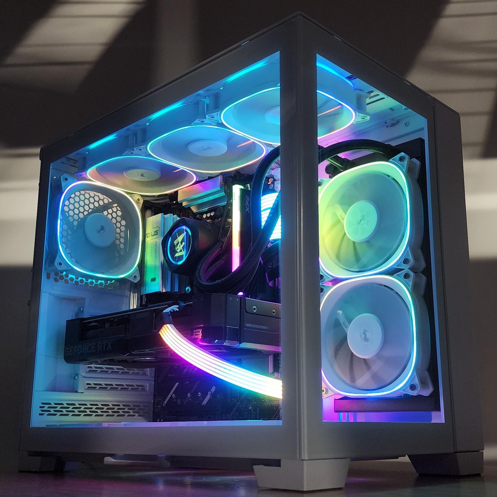 Gaming PC Ryzen 7 7700 16GB RAM 1TB SSD RTX 4070 12GB Windows 11 Computer