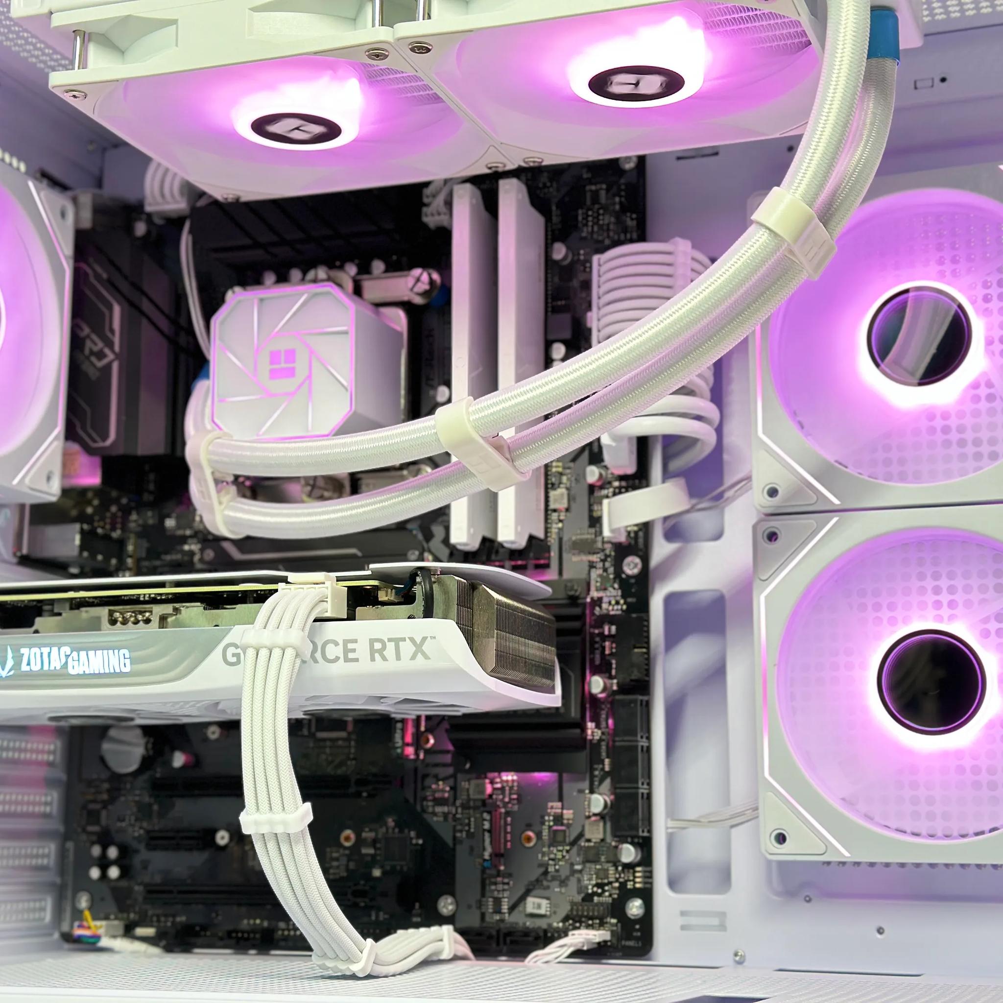 🐇🐰Liquid Cooled Gaming PC🐇Nvidia RTX 4070 12GB🐇Intel  12600KF 10 core🐇32GB DDR4🐇1TB NVME SSD