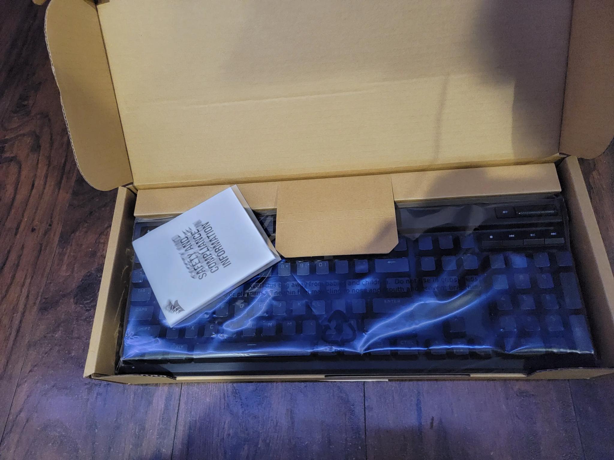 Corsair K70 PRO RGB Optical-Mechanical Gaming Keyboard (refurb, sealed)