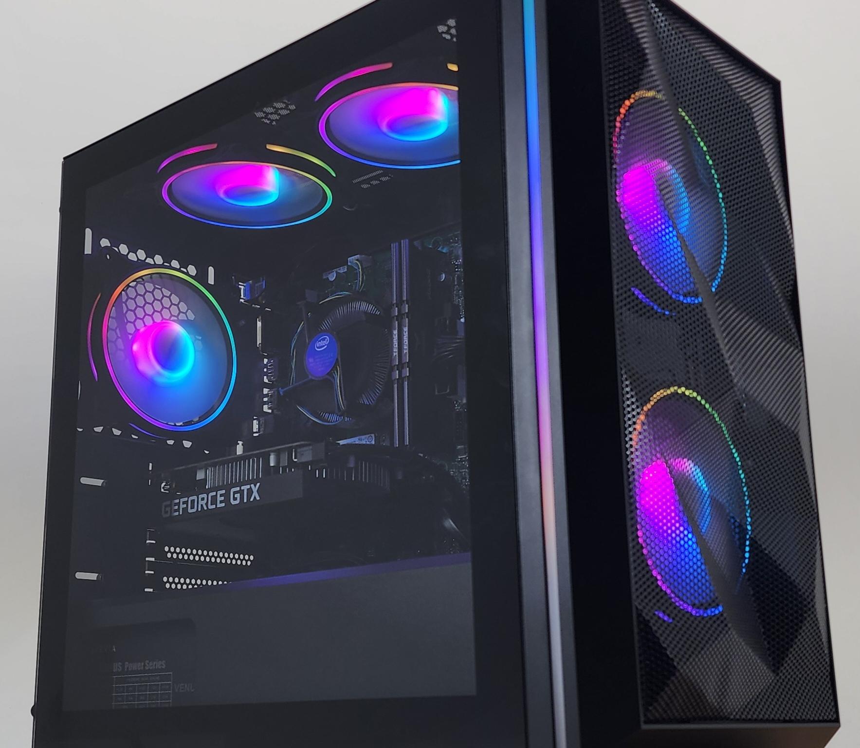 Gaming PC i5-8600 16GB RAM 256GB SSD + 1TB HDD GTX 1650 SUPER 4GB Win11 Computer