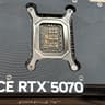 For Parts RTX 5070 and RX 7700XT