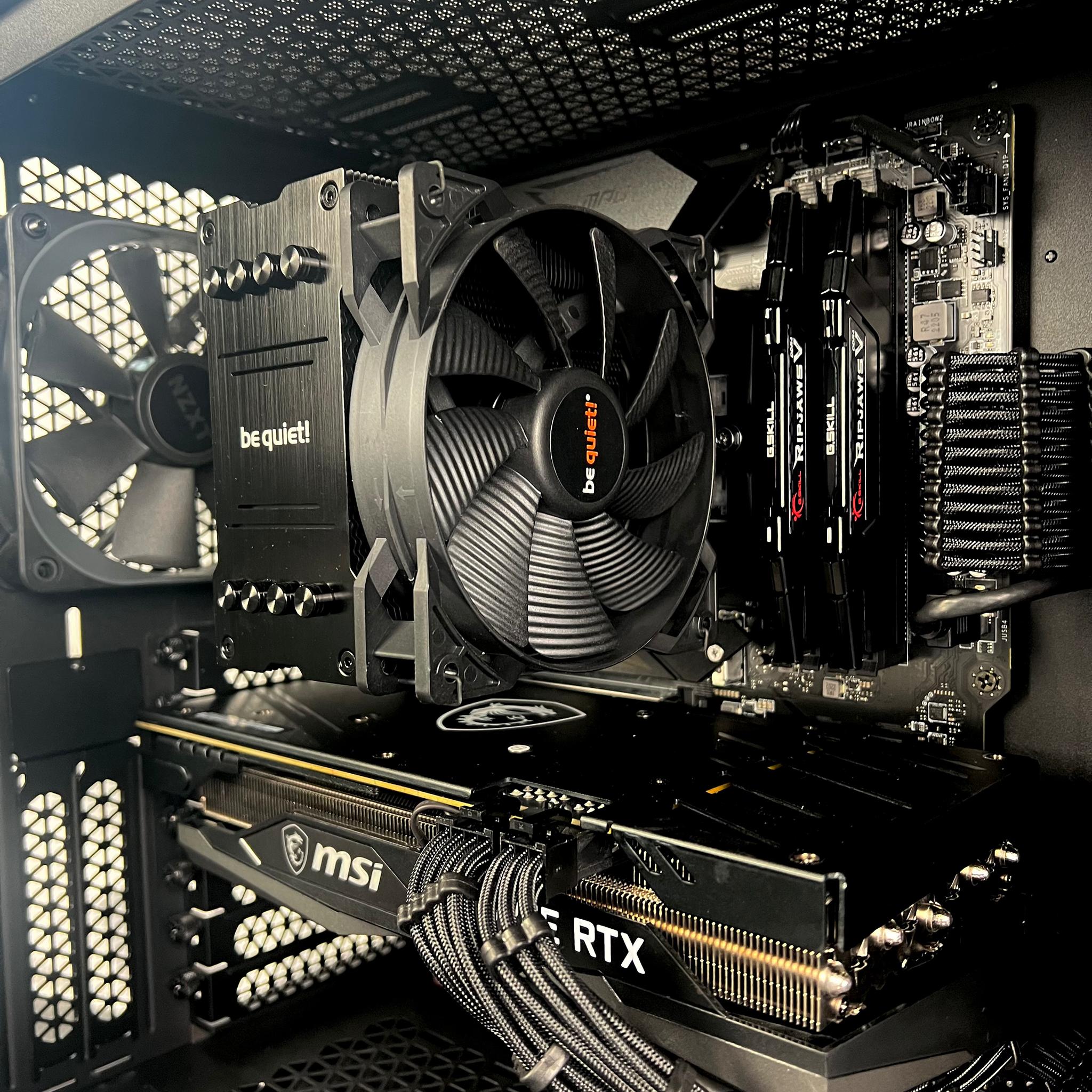 Obsidian | Gaming/Streaming PC | Ryzen 7 3700x, RTX 3060ti, 1TB SSD, 32GB DDR4