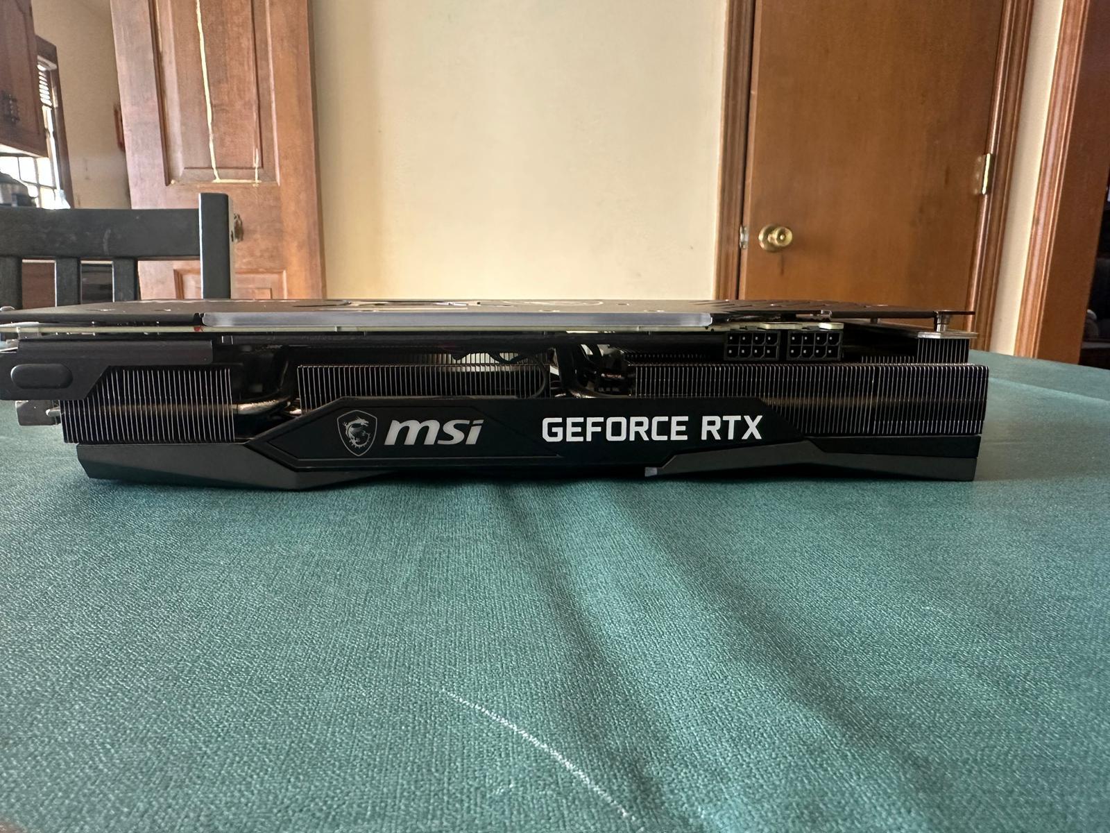 MSI - NVIDIA GeForce RTX 3070 Gaming Z Trio LHR 8GB GDDR6 PCI Express 4.0 Graphics Card