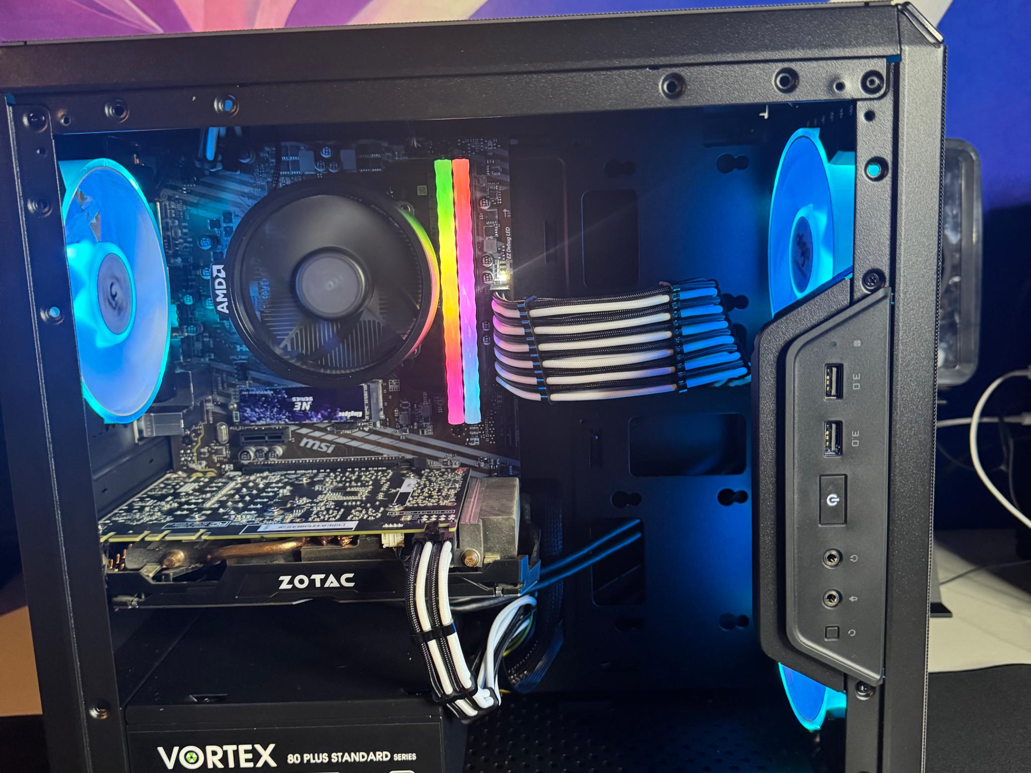 FTL: AMD RYZEN 2600 / 16gb / 512 ssd / Nvidia 1070ti 8gb
