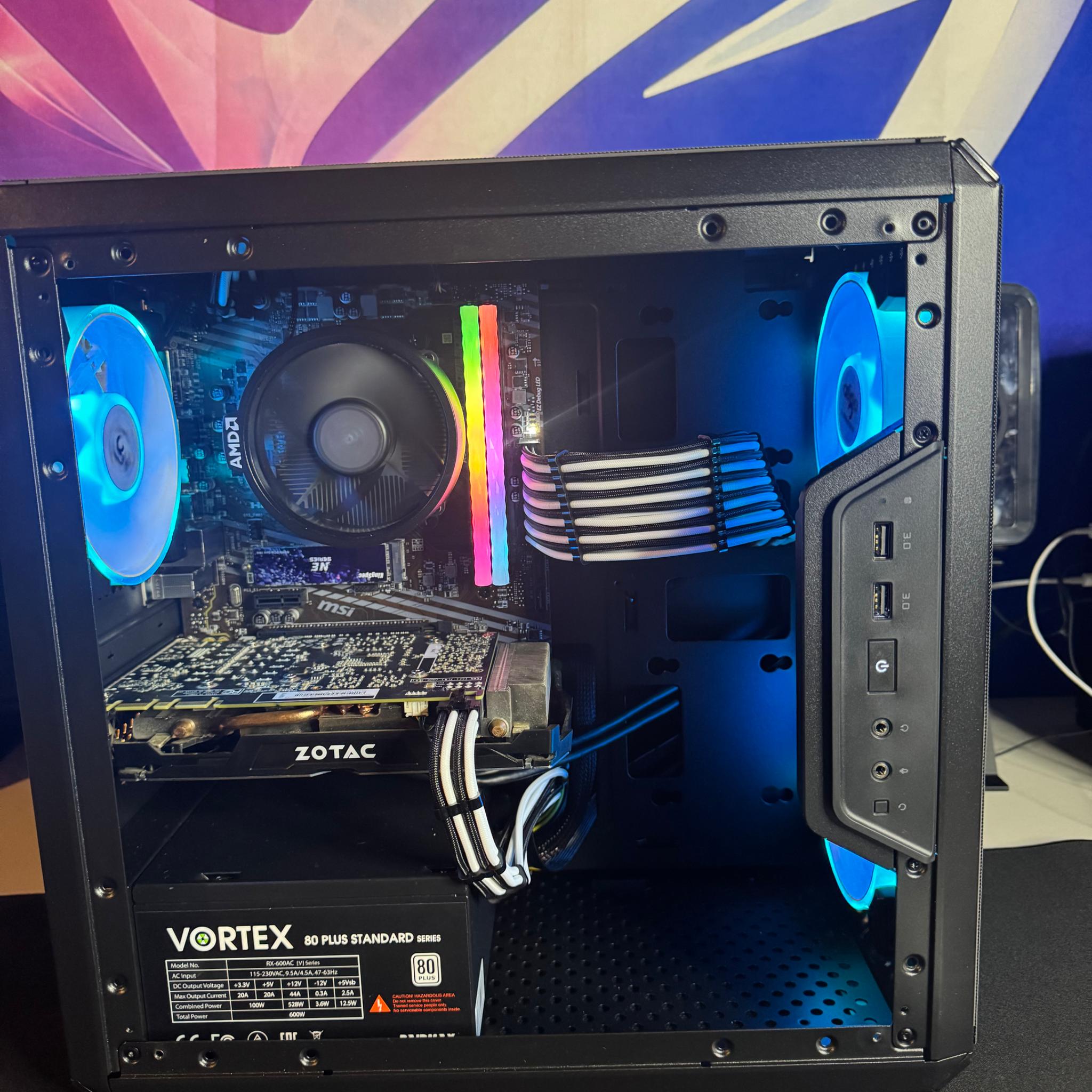 FTL: AMD RYZEN 2600 / 16gb / 512 ssd / Nvidia 1070ti 8gb