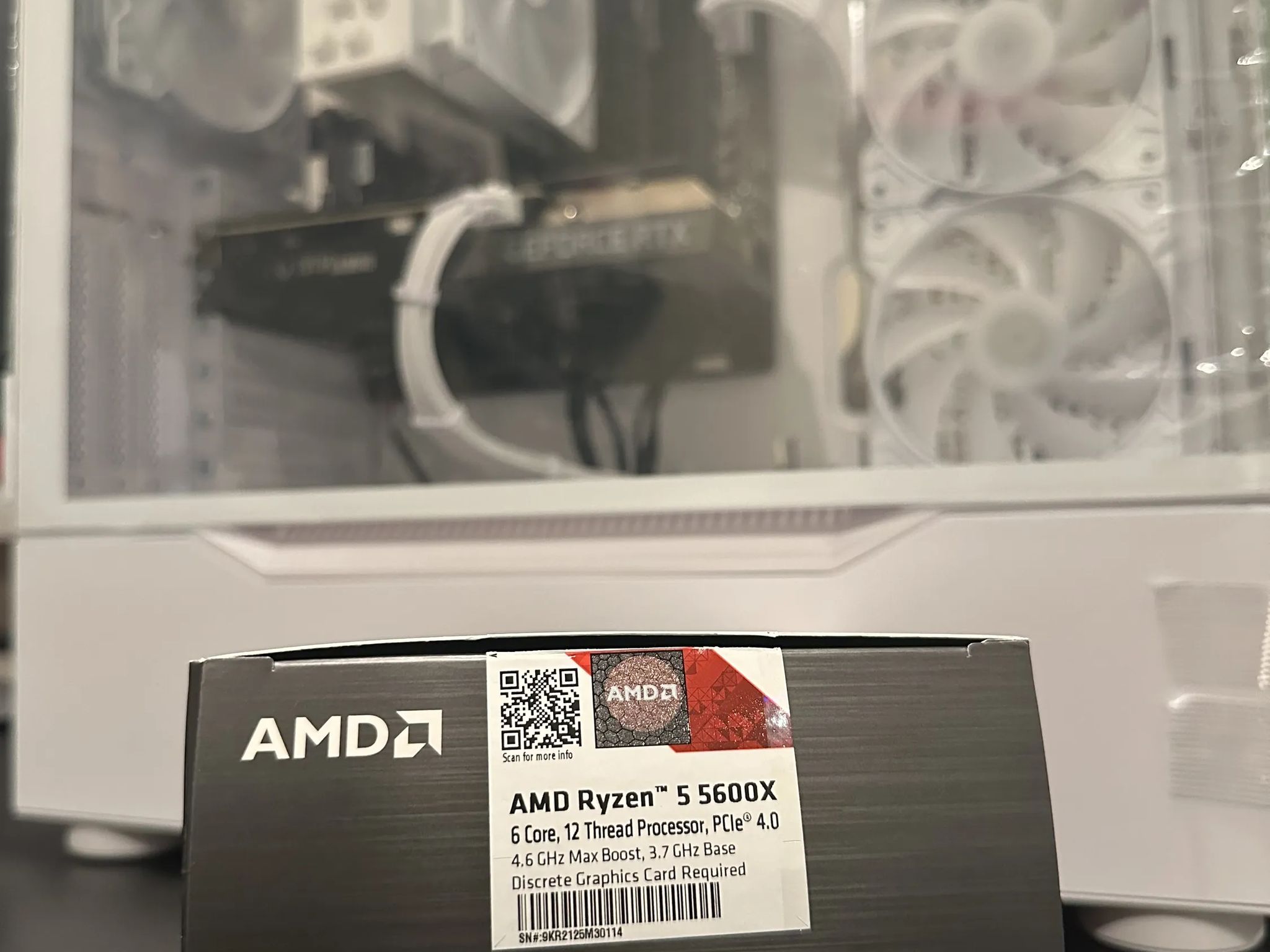 Like New! Ryzen 5 5600x W/ Wraith Stealth CPU Cooler