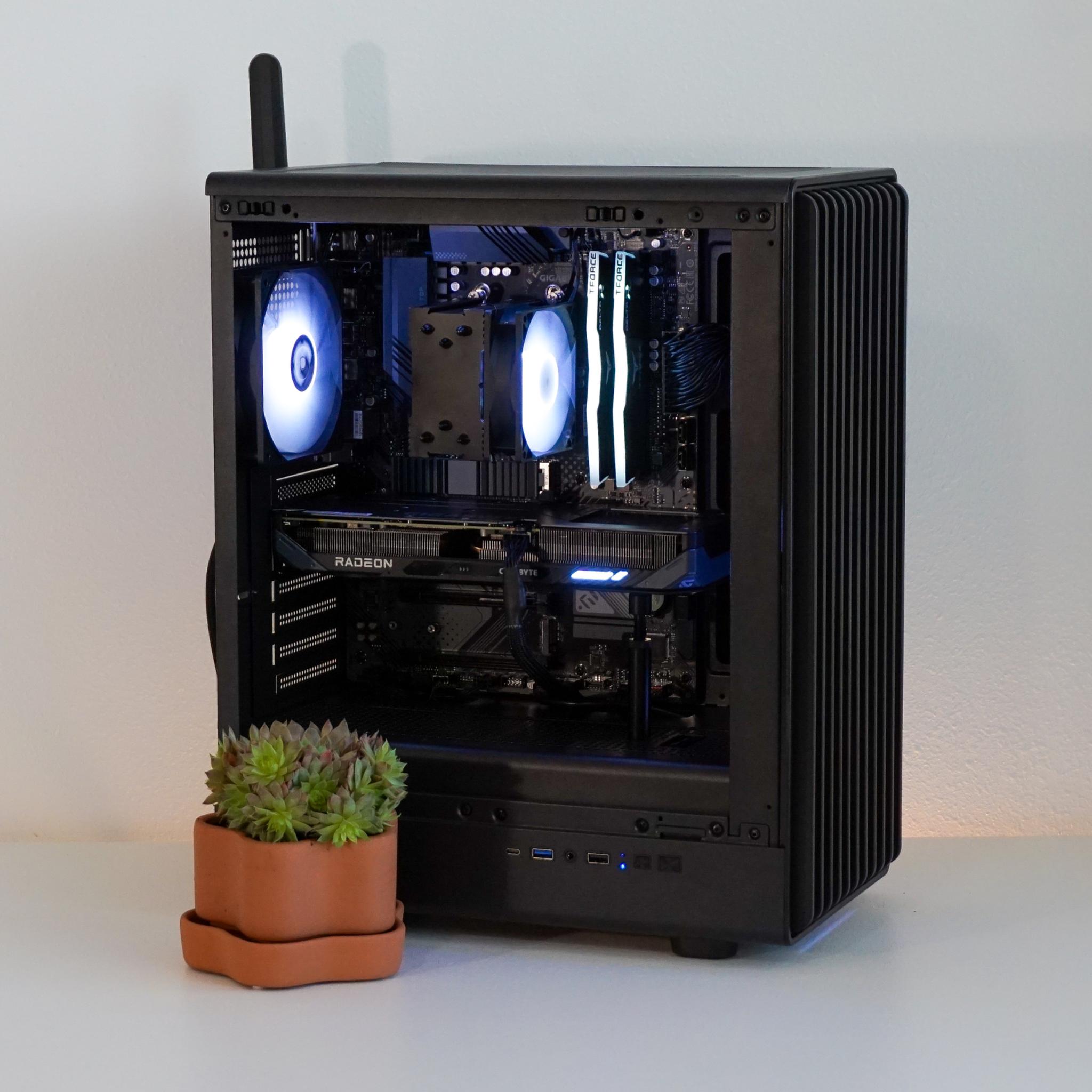 JOY - Ryzen 7 5800X / RX 9060 XT 8GB / 32GB RAM DDR4-3600 / 1TB NVMe SSD – Gaming PC