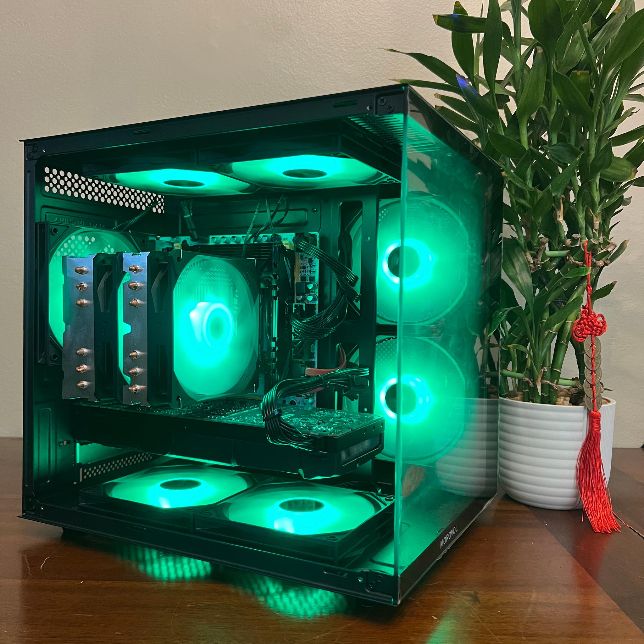 Intel 10 Core Gaming PC GTX 1070 1tb Storage 16GB RAM WIFi WINDOWS 11 Pro