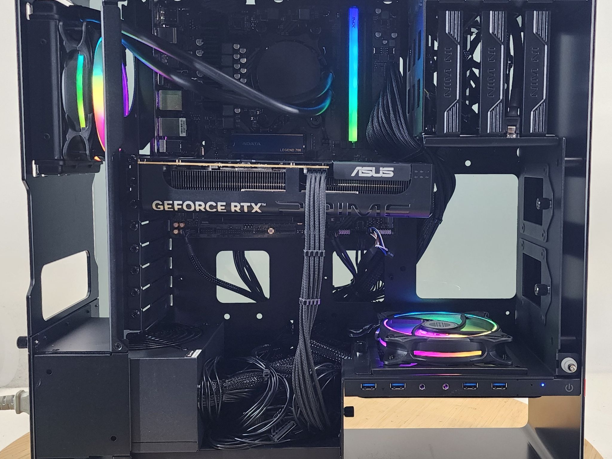 Gaming PC Ryzen 7 9700X 16GB RAM 1TB SSD RTX 5060  8GB Windows 11 Computer