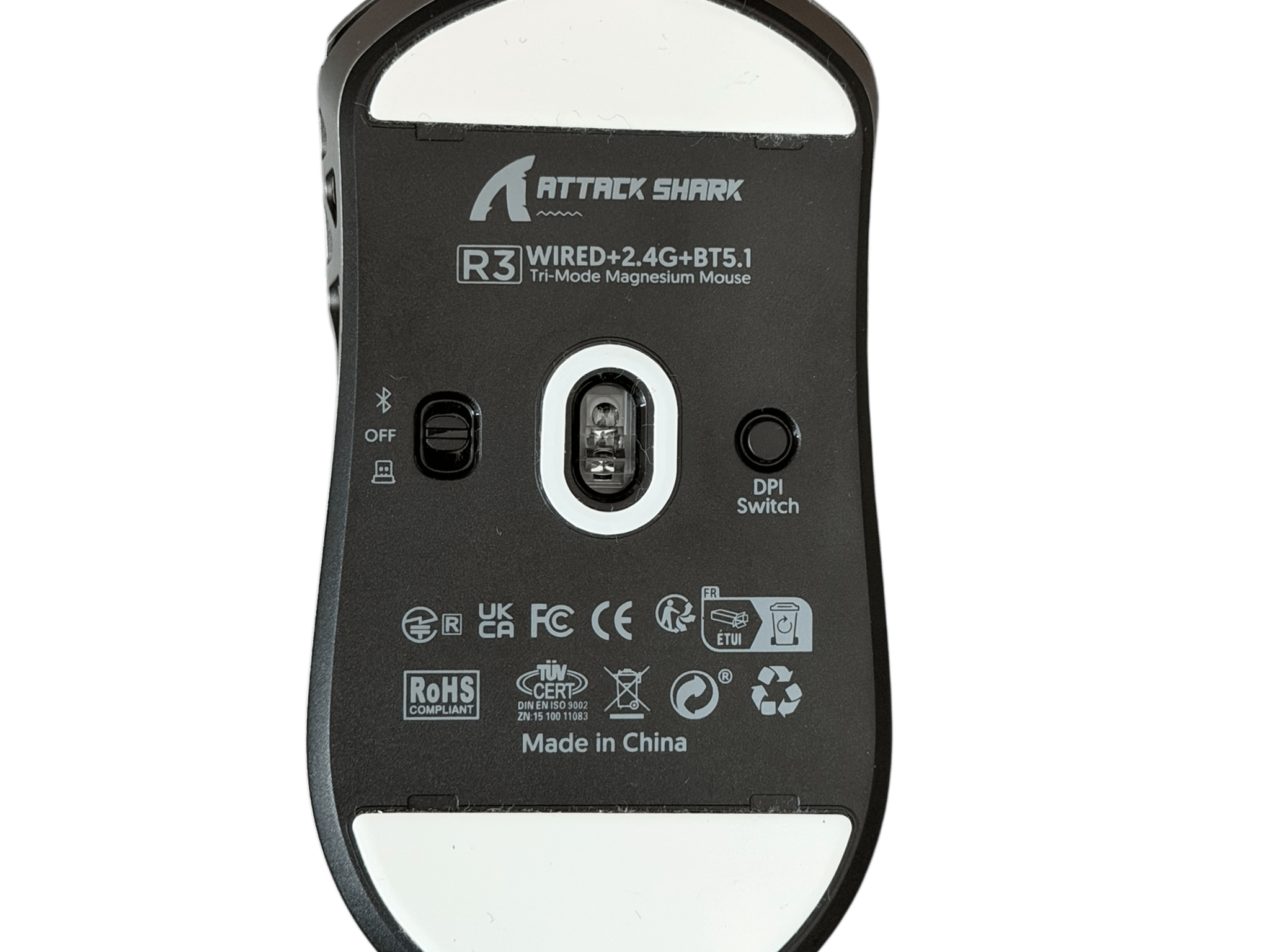 AttackShark PAW3995 Wireless USB Magnesium Gaming Mouse