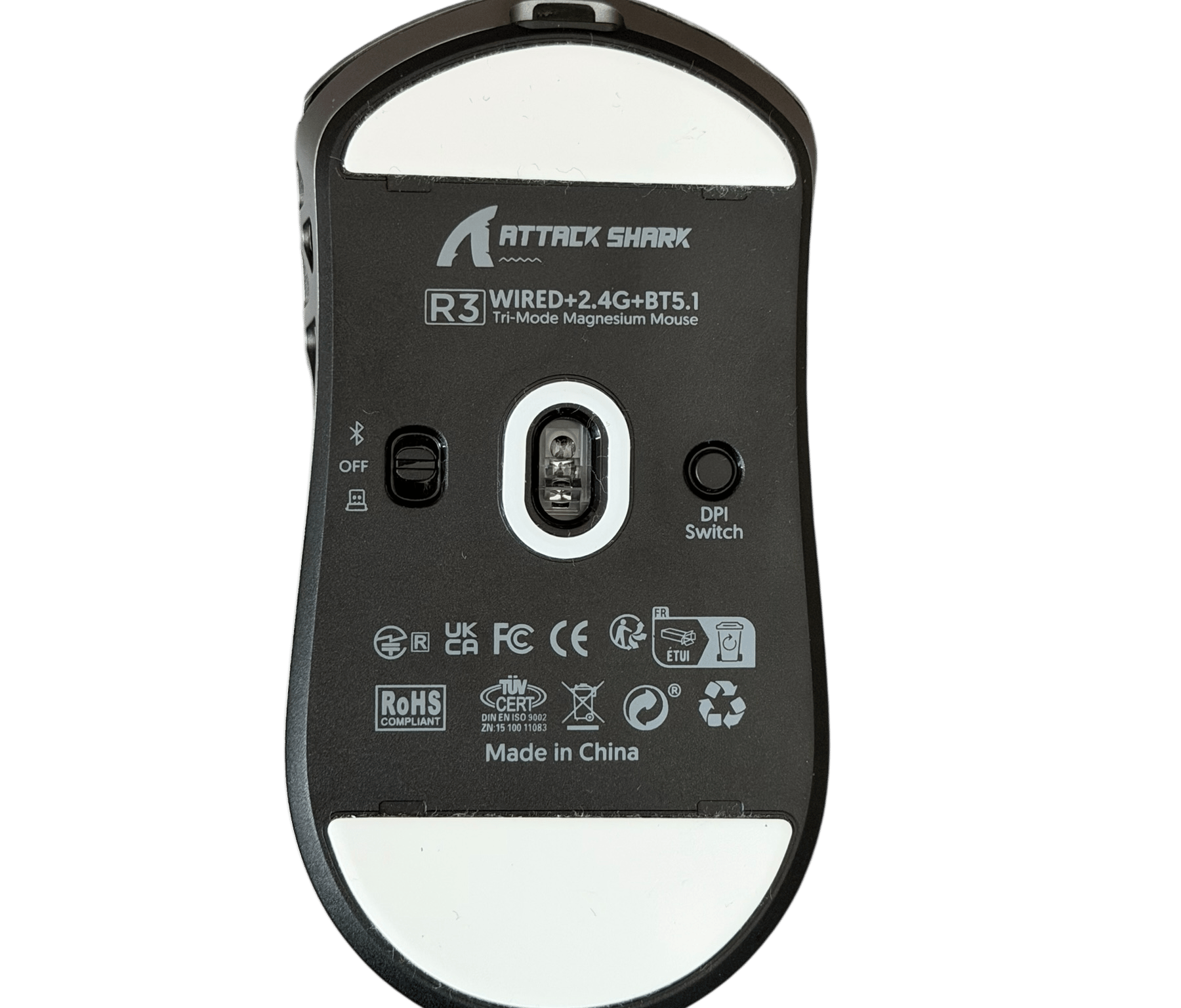 AttackShark PAW3995 Wireless USB Magnesium Gaming Mouse