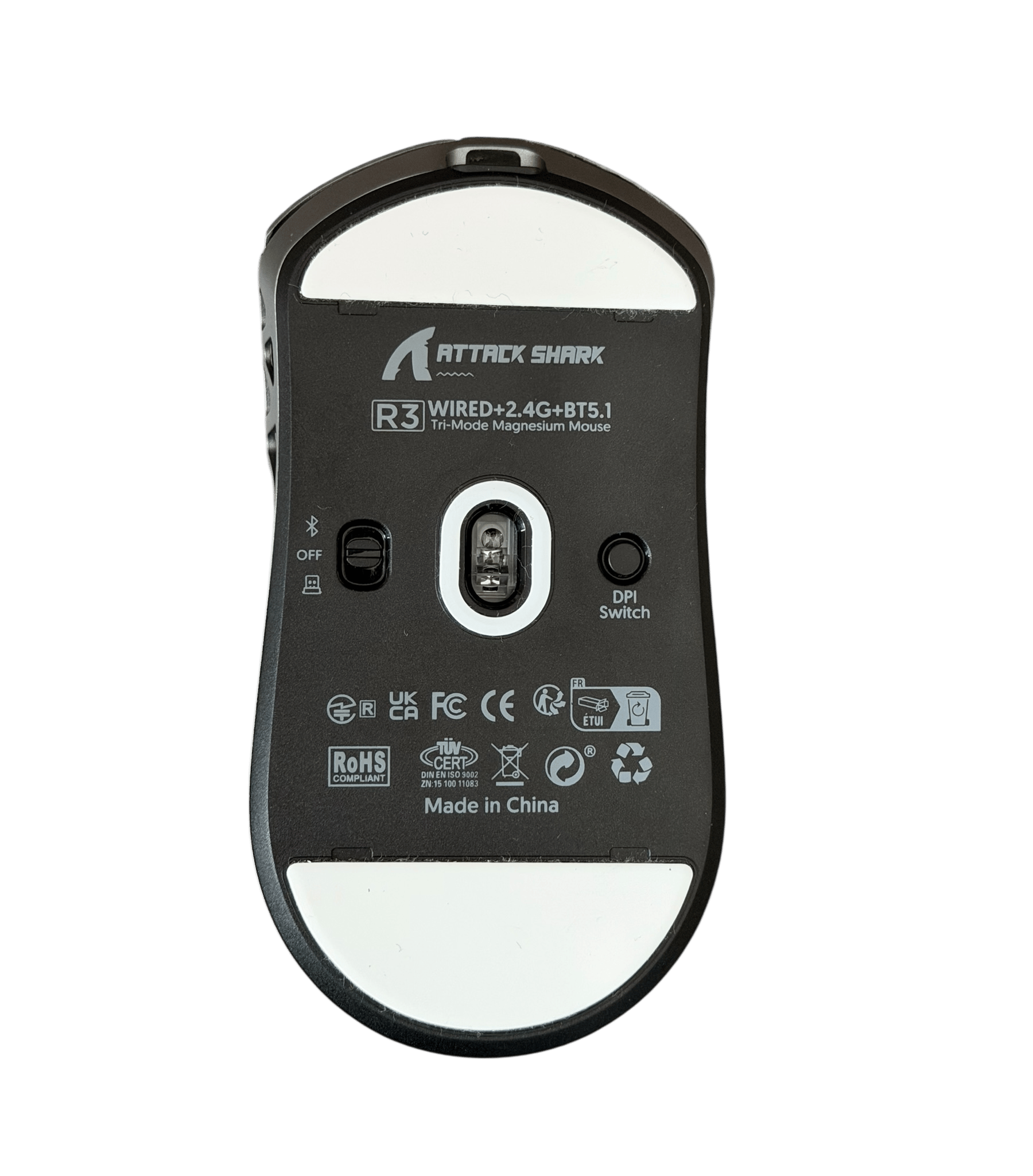 AttackShark PAW3995 Wireless USB Magnesium Gaming Mouse