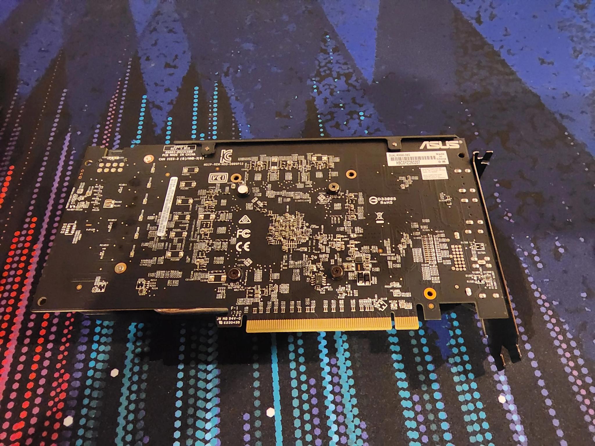 Asus Radeon RX 580 8GB DUAL
