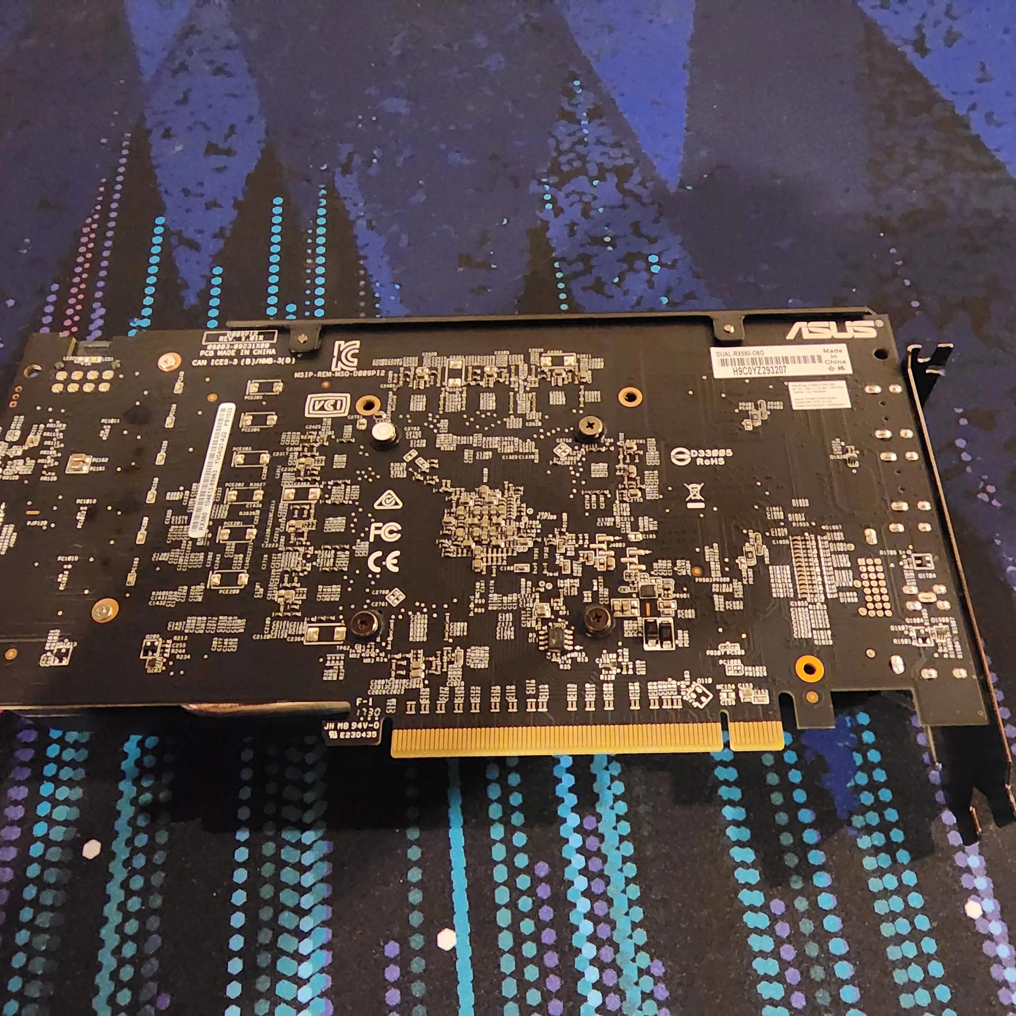 Asus Radeon RX 580 8GB DUAL