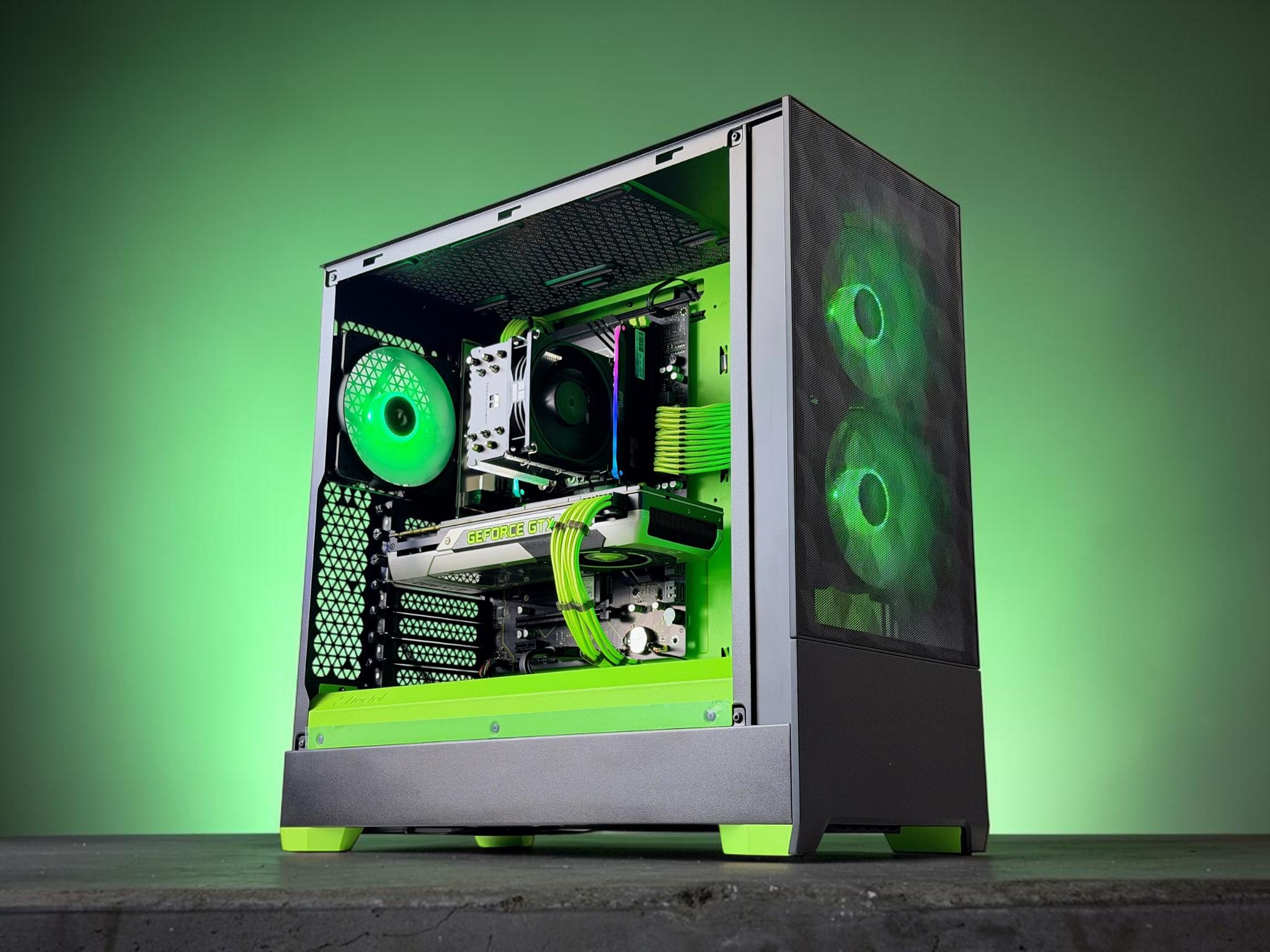 🧟‍♂💪🧪1080P Gaming PC🟢Nvidia GTX 980🟢 Intel Xeon E5 2680V3 12cores🟢 16GB DDR4
