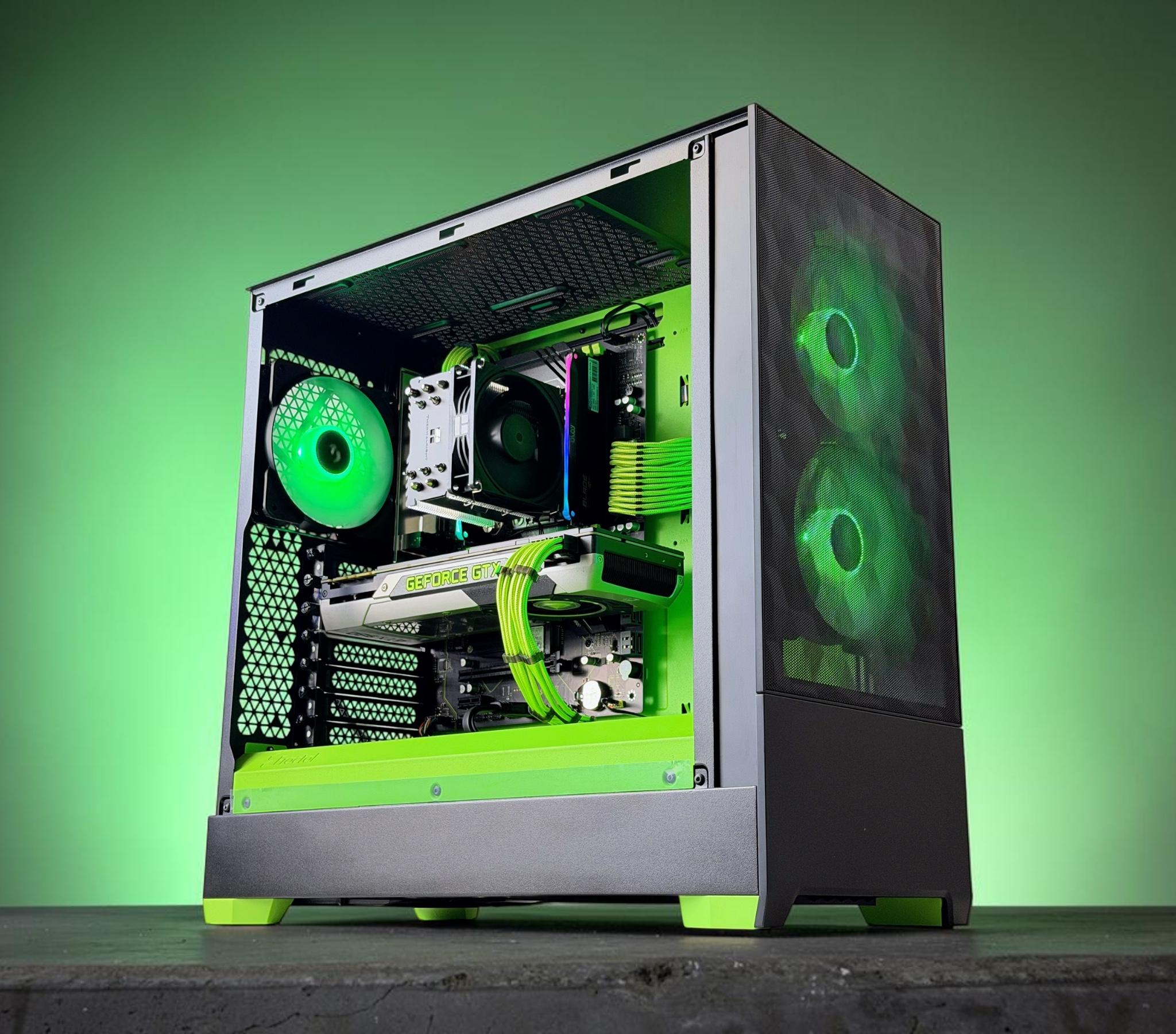 🧟‍♂💪🧪1080P Gaming PC🟢Nvidia GTX 980🟢 Intel Xeon E5 2680V3 12cores🟢 16GB DDR4