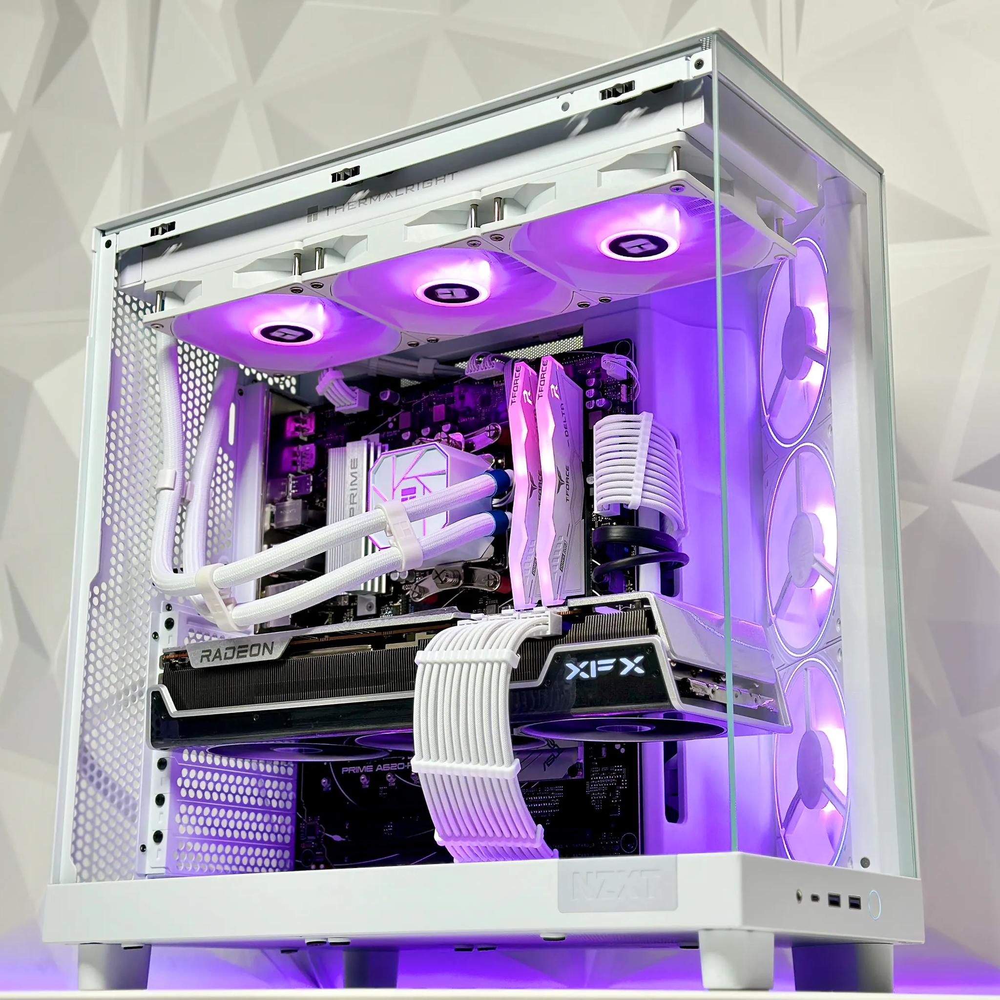 🛸👽🧊🥶Glacius|| Extreme Gaming PC🧊AMD RX 7900 XT 20GB🧊Ryzen 7 7700X🧊32GB DDR5🧊1TB NVME SSD