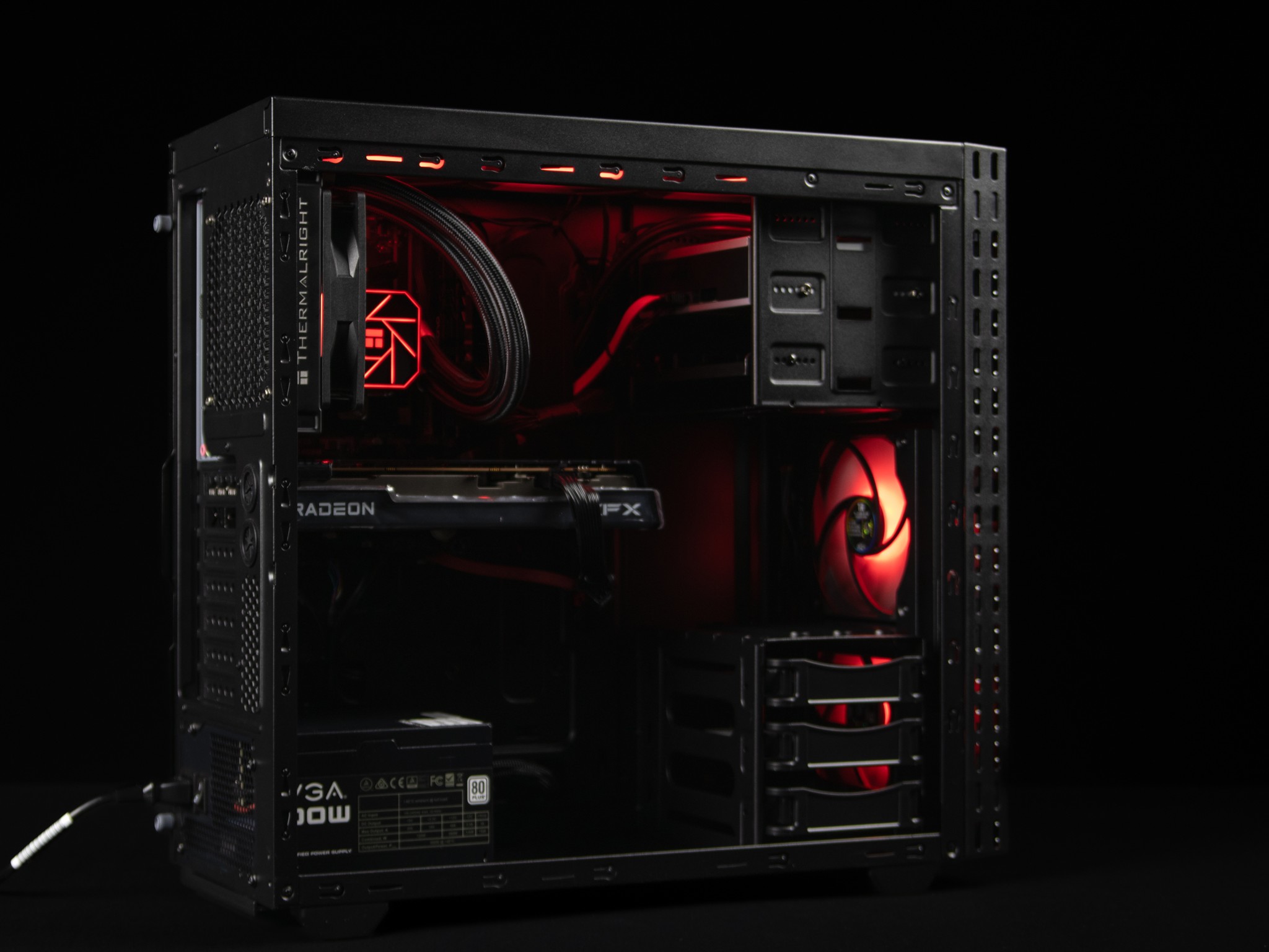 “GammaRed” RX XFX 6650XT 16GB Ryzen 5 Windows 11 1.3 TB Gaming PC Powerhouse