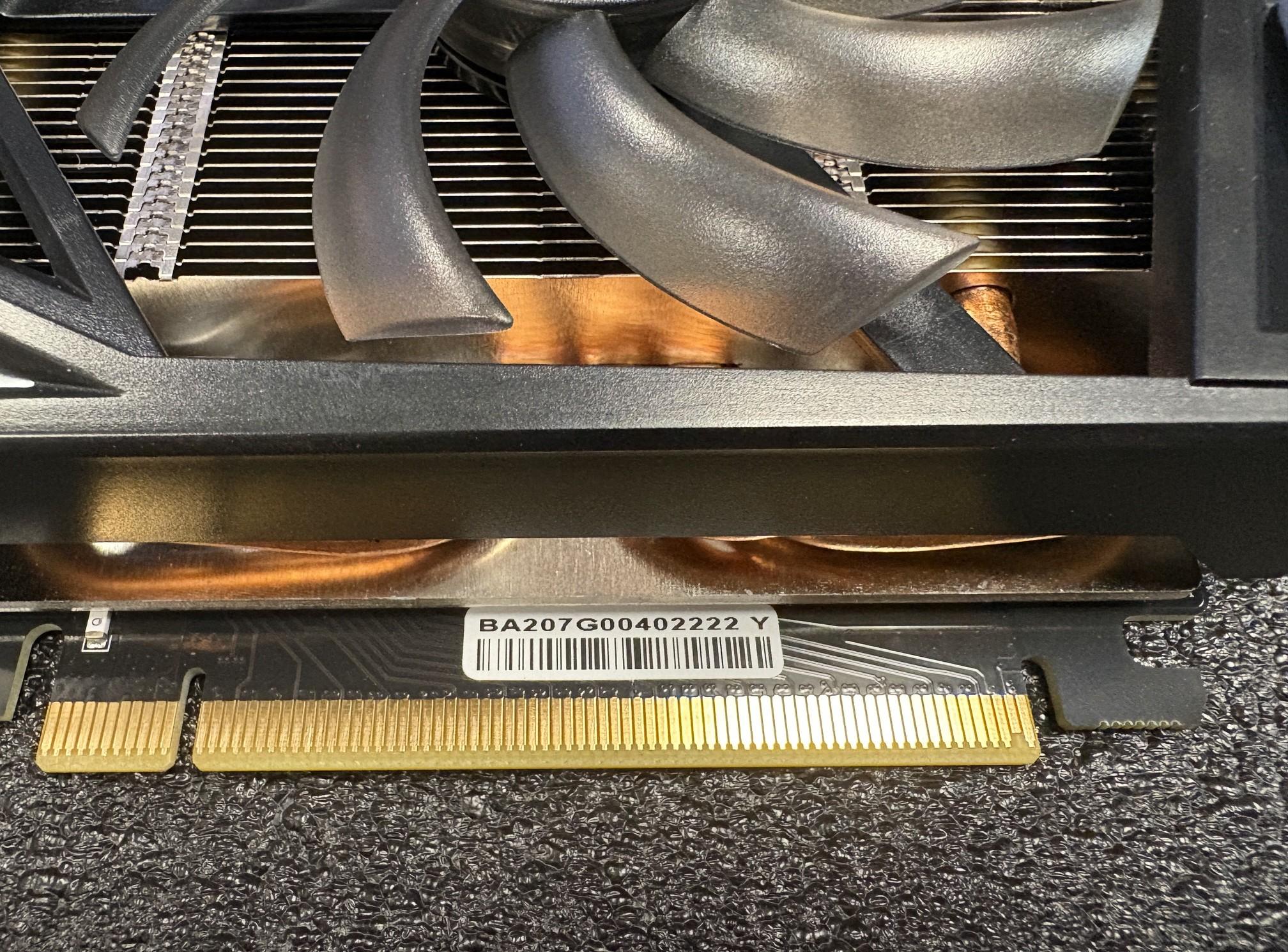 PNY GeForce GTX 1660 Super 6GB XLR8 Single Fan - USED