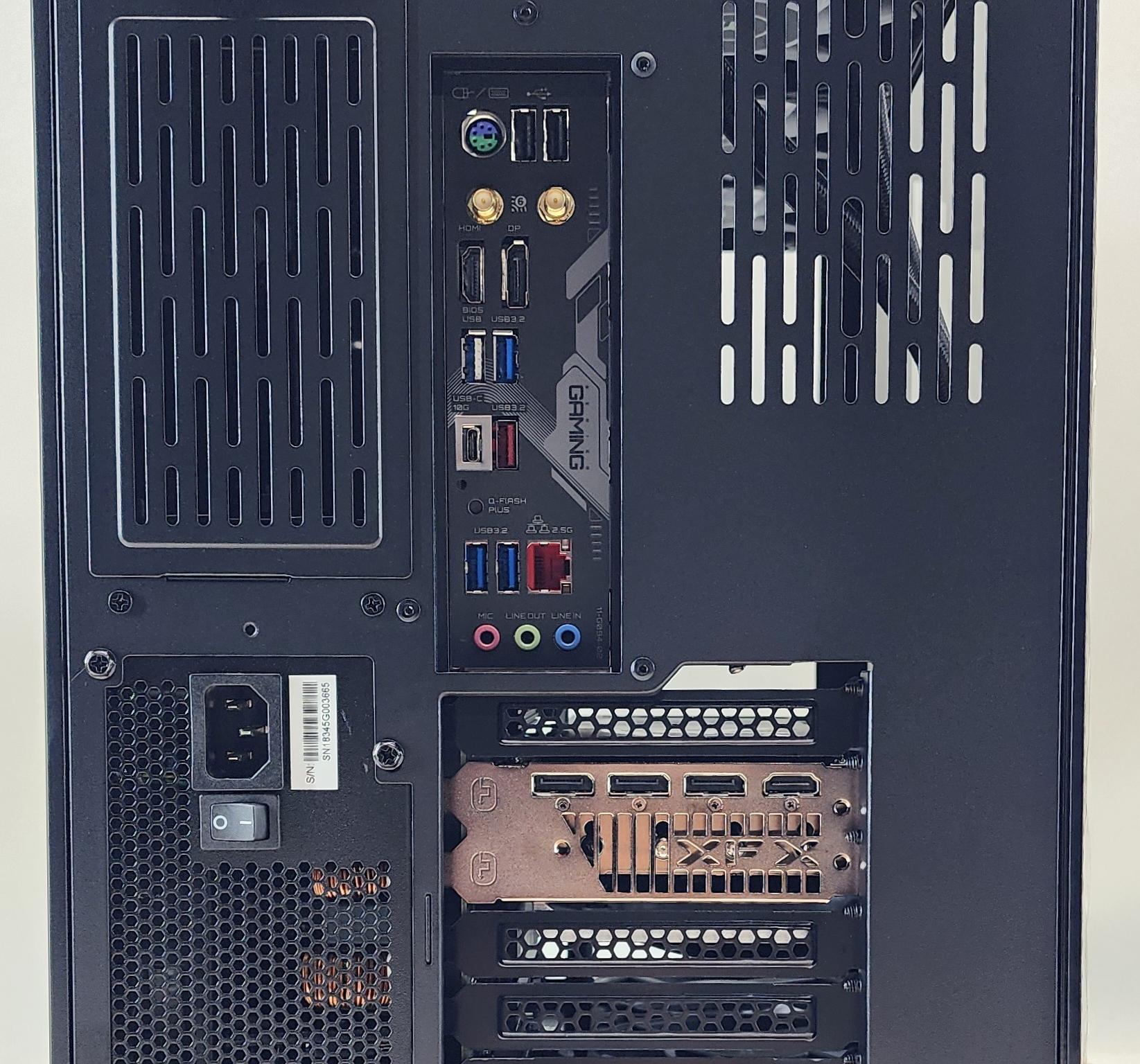 Gaming PC Ryzen 7 7800X3D 32GB RAM 2TB SSD RX 7900 XT 20GB Windows 11 Computer