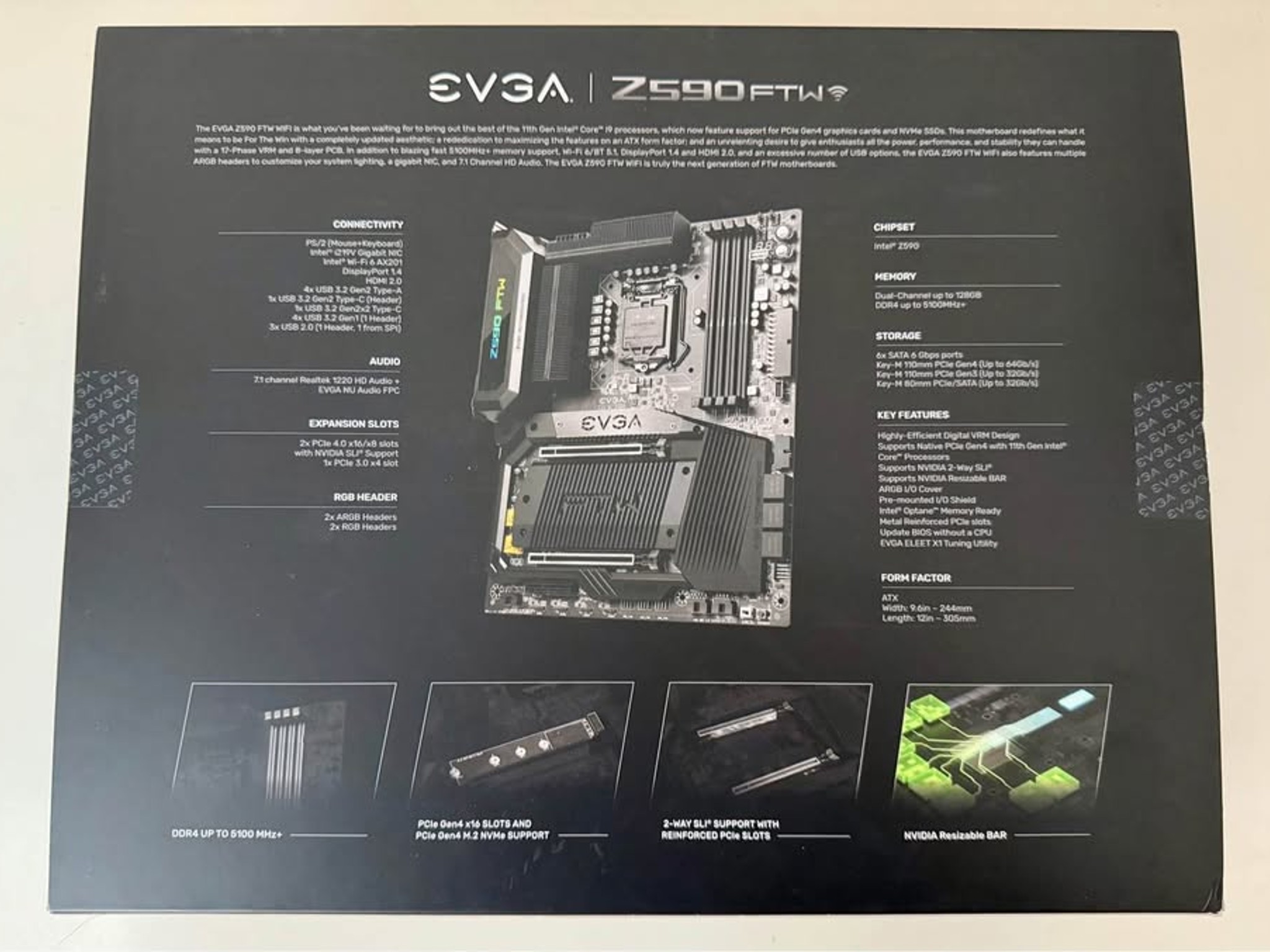 EVGA Z590 FTW Motherboard | Intel i7 11700k CPU | Corsair DDR4 32GB RAM | PA120 Air Cooler