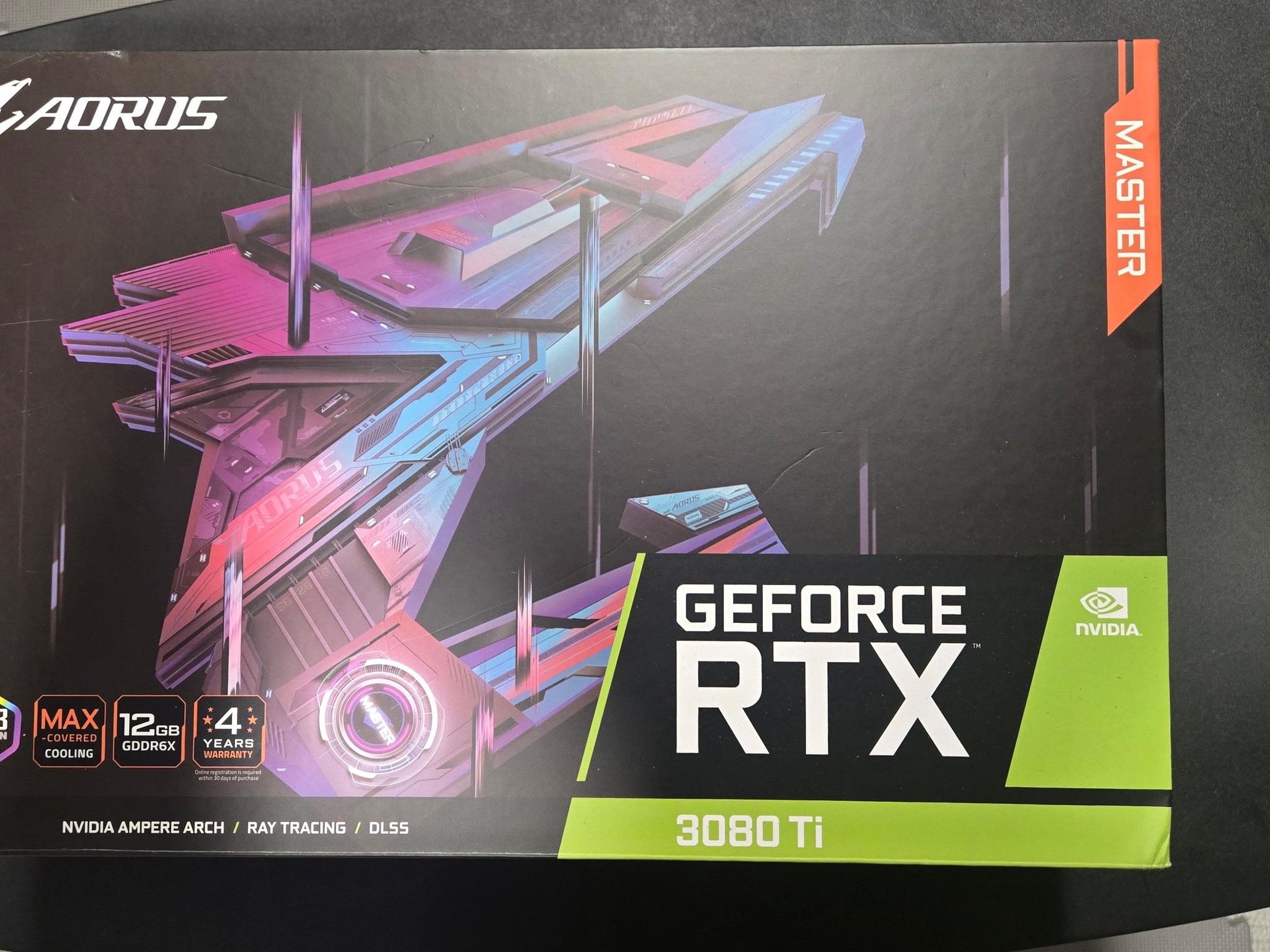 GIGABYTE AORUS GeForce RTX 3080 Ti MASTER 12G