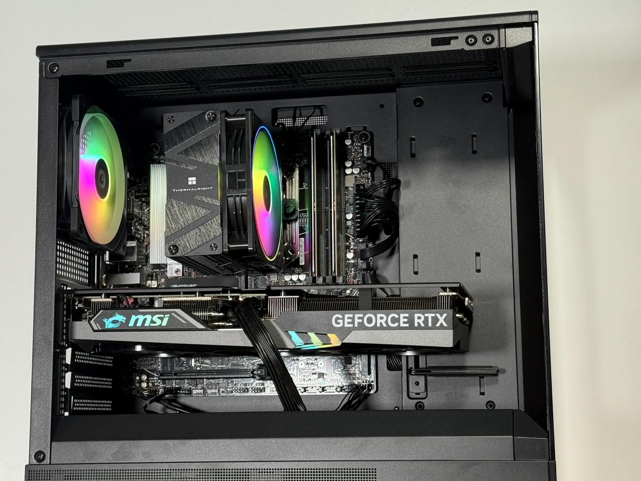 RTX 4070 Ryzen 5 7600x Gaming PC