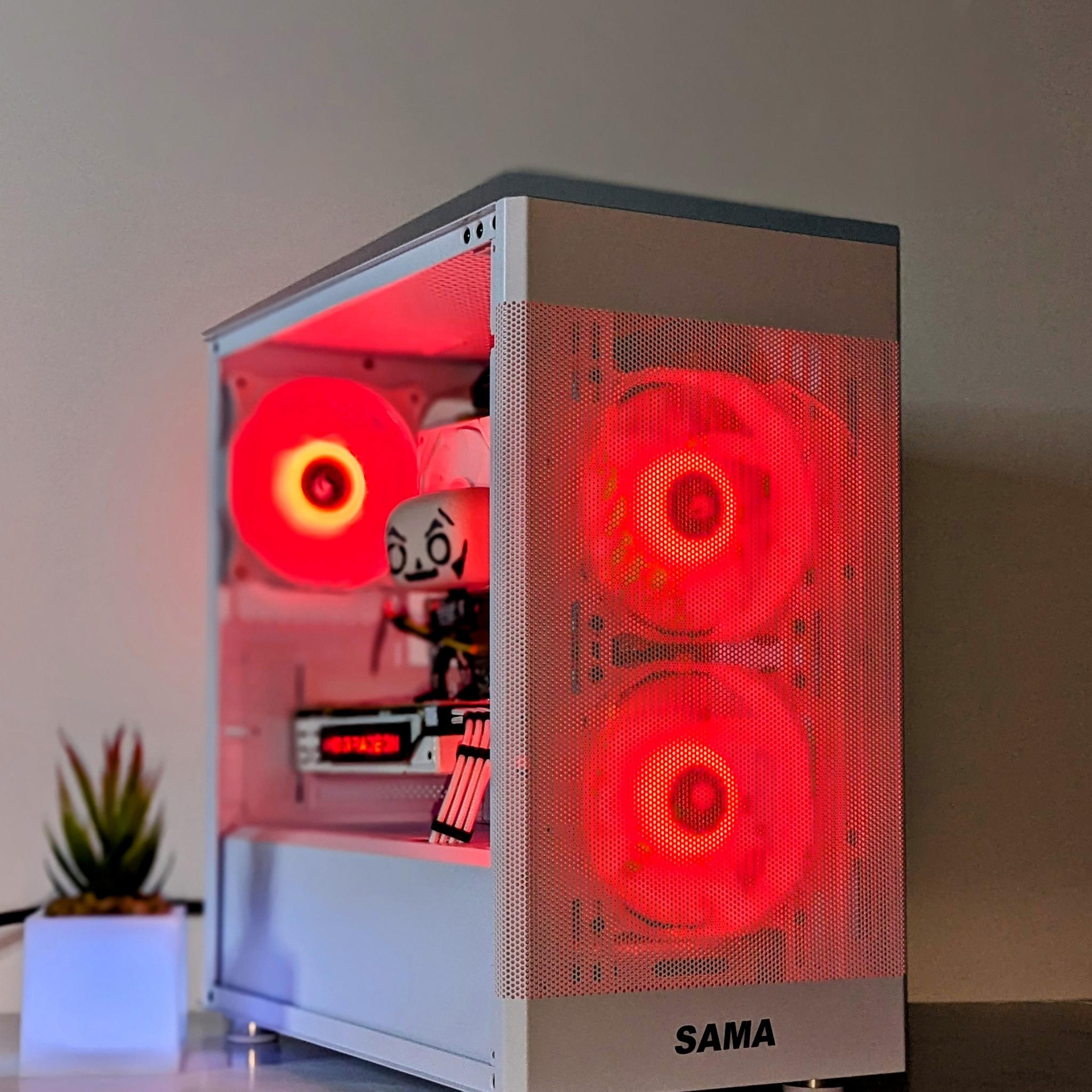 👻Phantom/1080p PC⚪️RX 5500⚪️I5-9400F@4.0GHz⚪️16GB RAM⚪️1TB NVMe SSD⚪️Windows 11 Pro