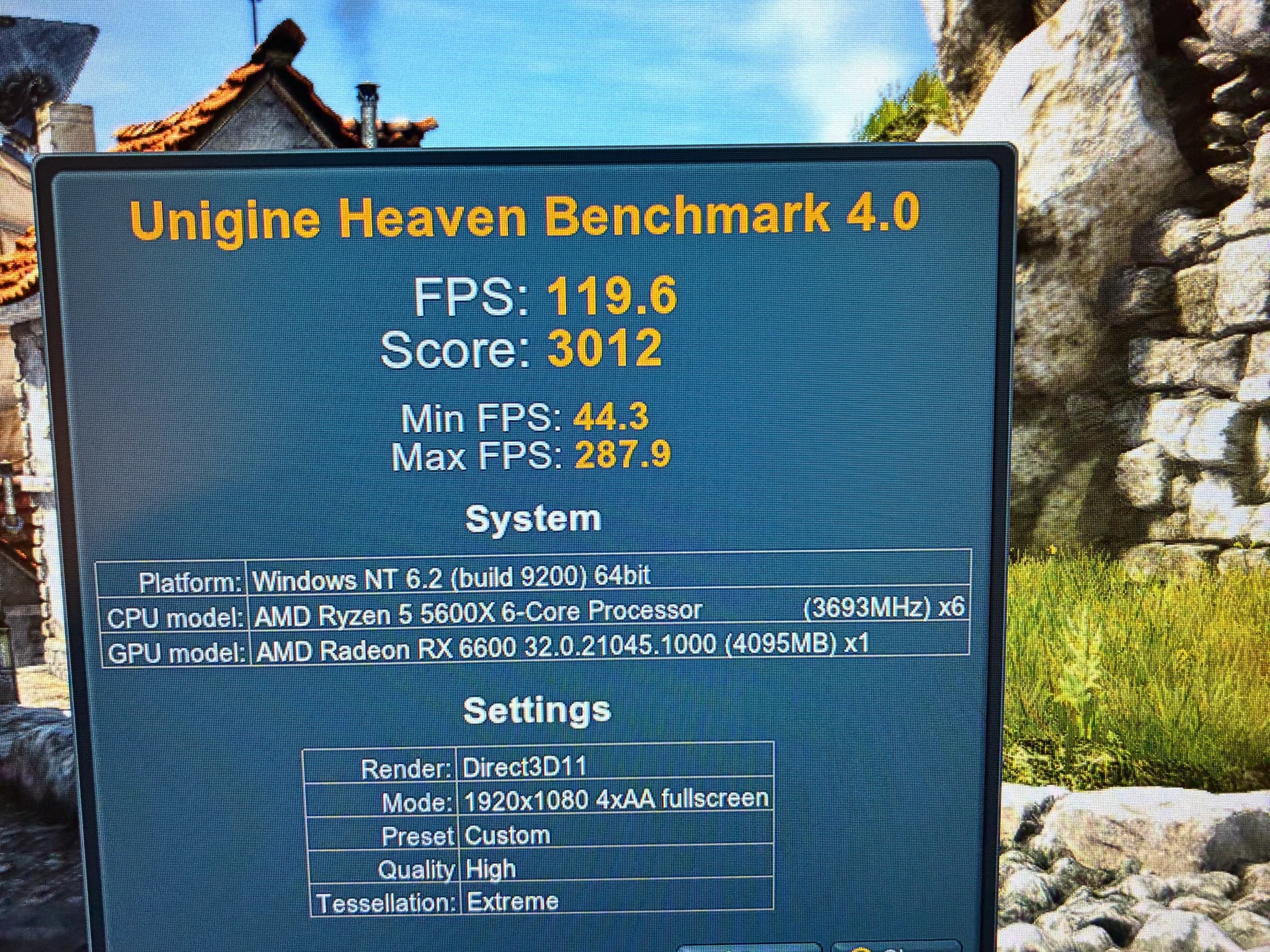 Ryzen 5 5600x + Rx 6600 Custom Build No Trades