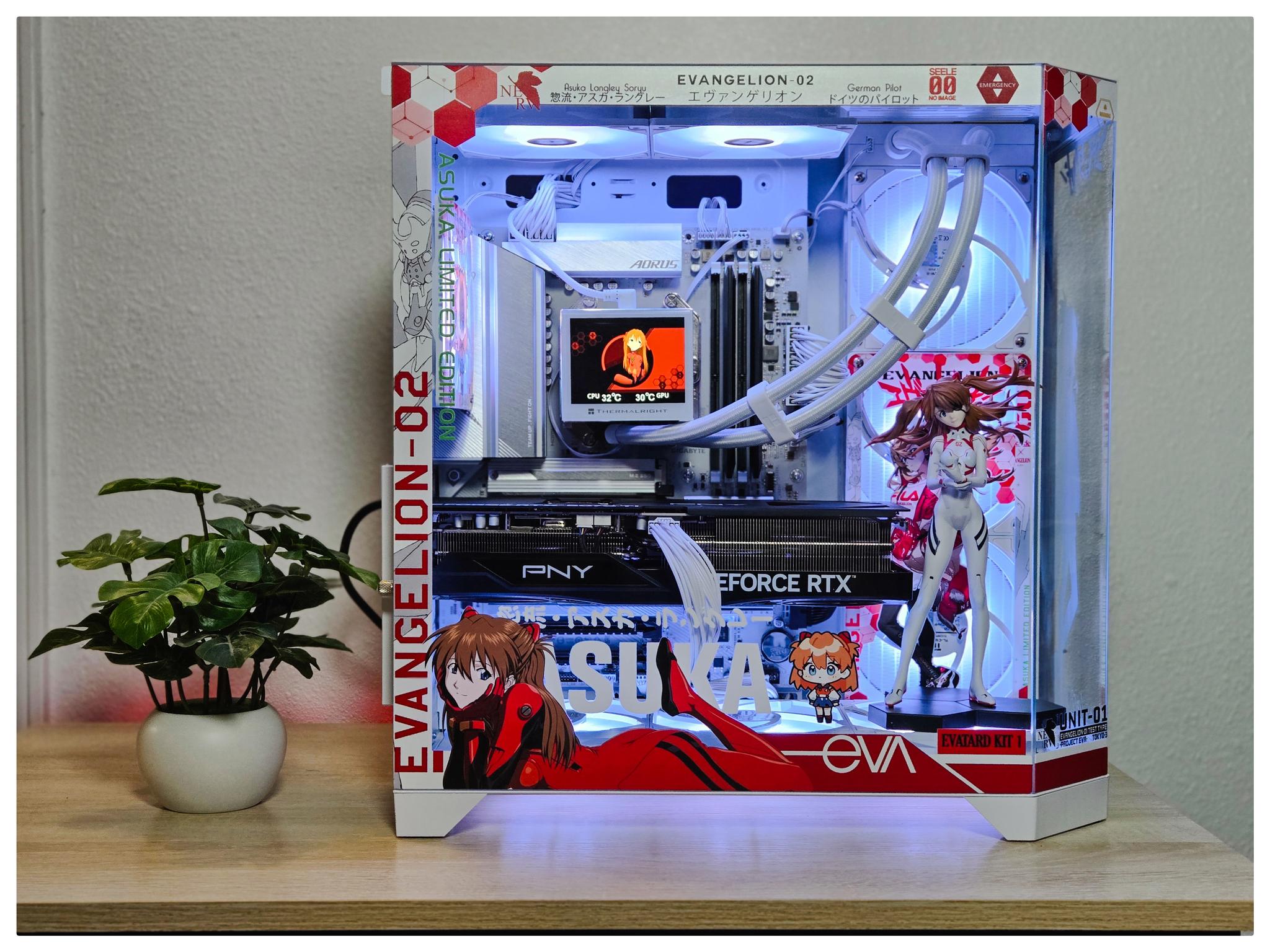 RTX 5070 Ti | Ryzen 9700X | Asuka Langley Gaming PC