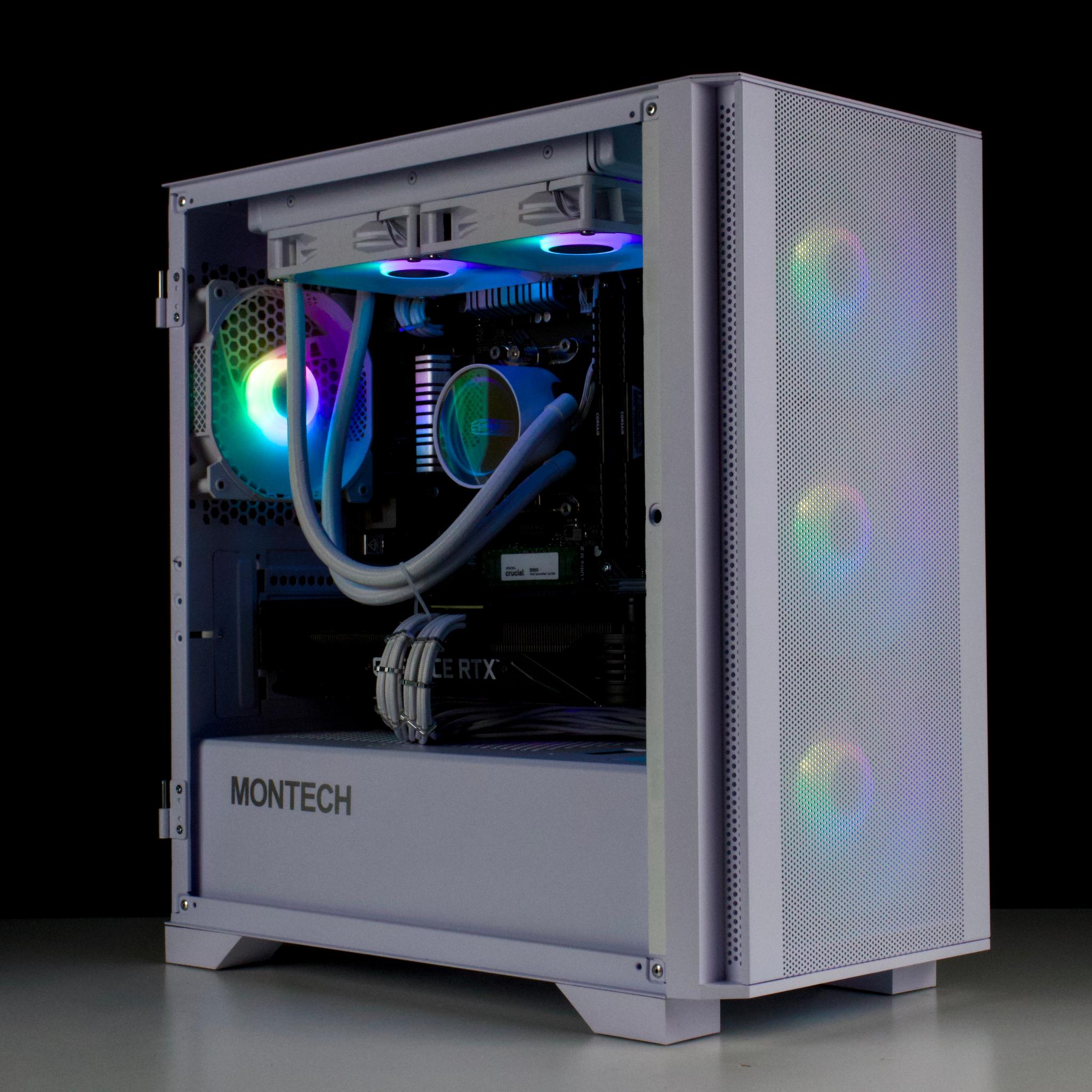 🧊❄️🧊 White Gaming PC – RTX 3070, Ryzen 7 3700X, 16GB RAM, 1TB SSD - WiFi, BlueTooth 🧊❄️🧊